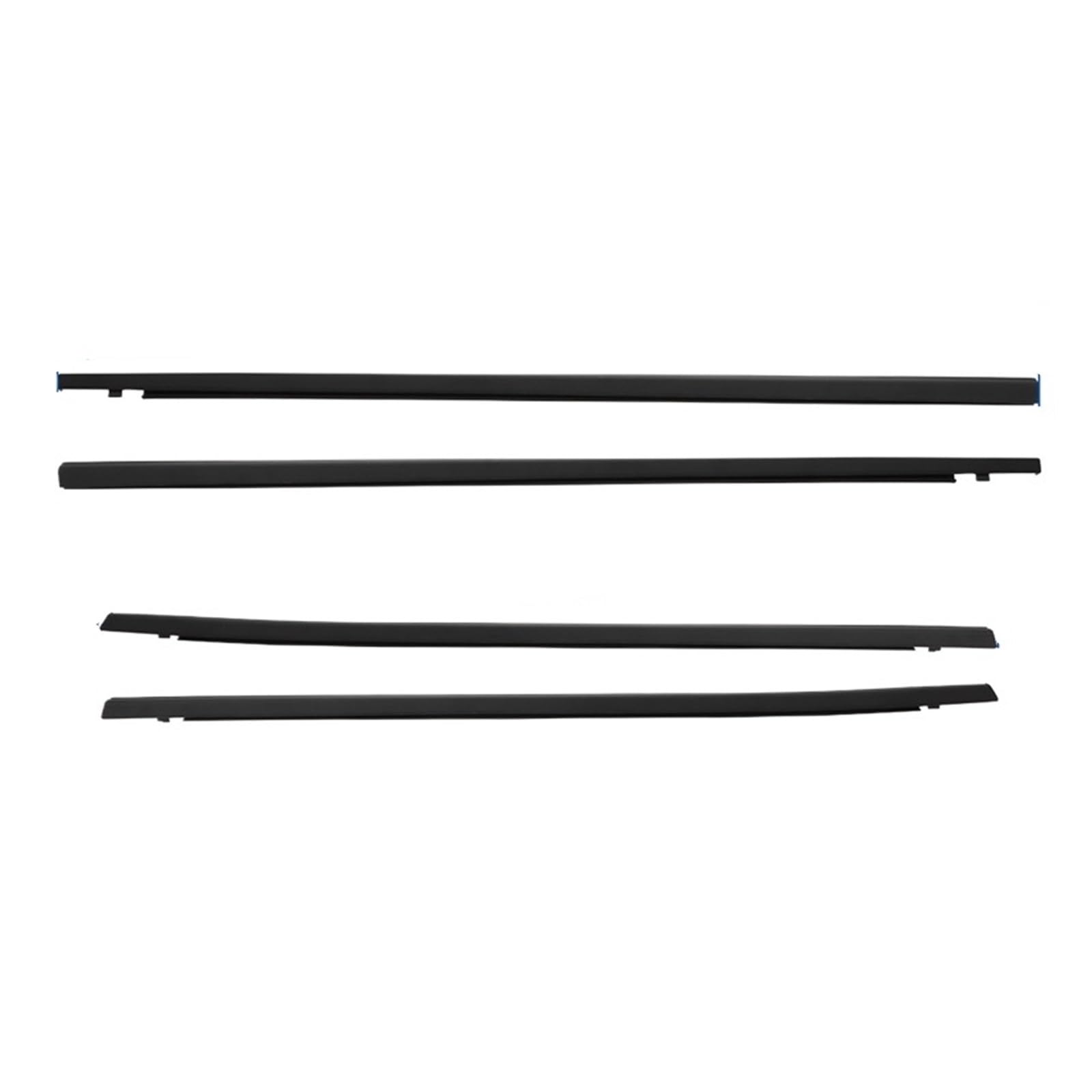 4 stücke Auto Fenster Moulding Trim Weatherstrip Dichtung Gürtel Set Kompatibel Für Honda Civic 2006-2011 2012-2015 2016-2021 gläser Dichtung Streifen(For 2016-2021) von XWBTRQLK