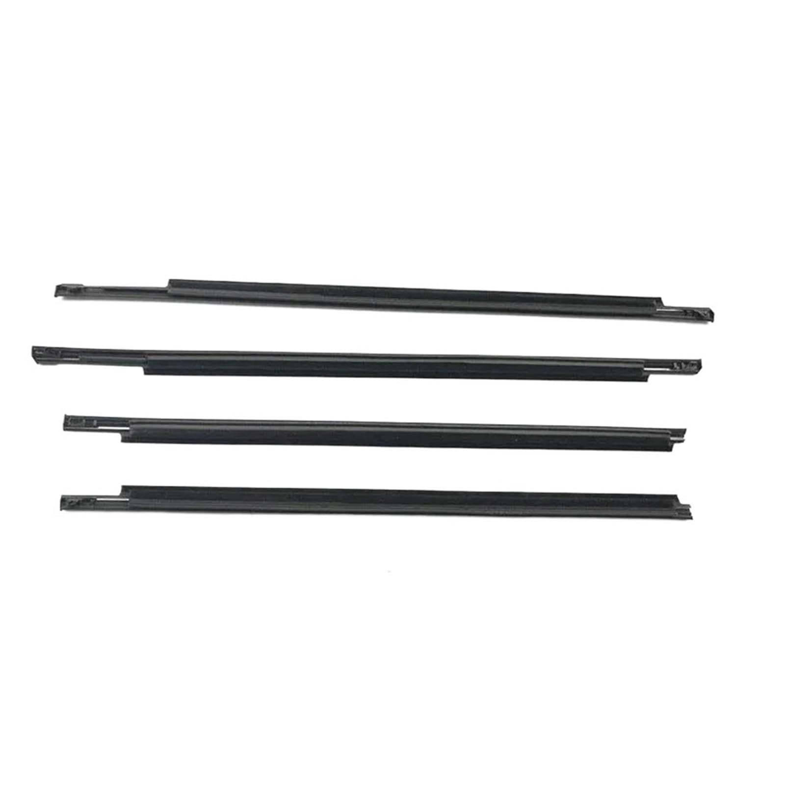 4-teilige Fensterdichtungen, kompatibel mit Toyota Prius 2004–2009, Seitentürfenster, äußeres Glas, Gummiband, wasserdichter Zierdichtungsschutz 4-teilige Fensterdichtungen, kompatibel mit Toyota Prius 2004–2009, Seitentürfenster, äußeres Glas, Gummiband, wasserdichter Zierdichtungsschutz von XWBTRQLK