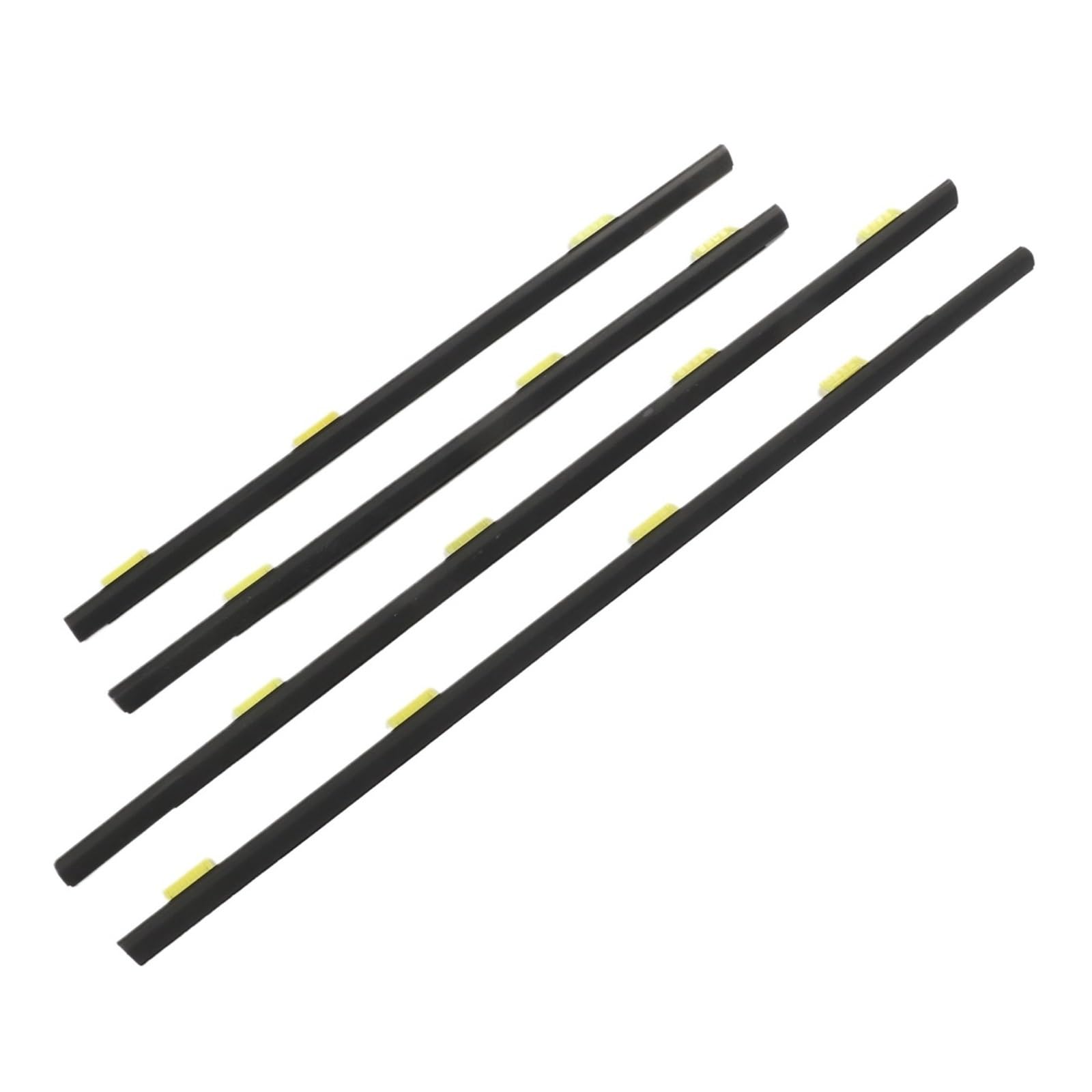 4-teiliger Türdichtungsgürtel 72450 SCA E01, vorderer hinterer Außenfenster-Dichtungsgürtel, kompatibel mit Honda CRV 2002–2006 von XWBTRQLK