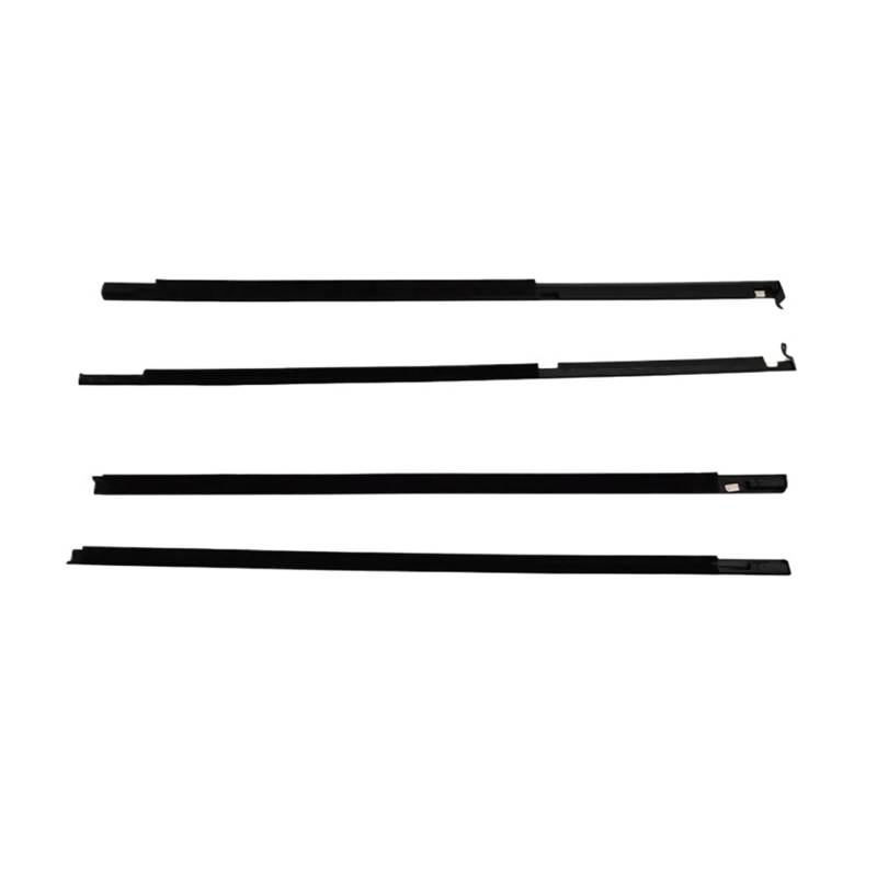 4-teiliges Dichtungsband für Fensterglas, Seitentür, äußere Form, passend für Mitsubishi Pajero Montero V73 V93 V97 2000–2016 von XWBTRQLK