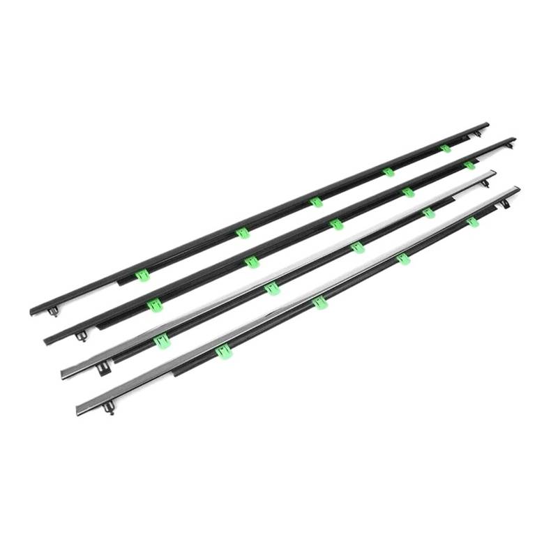 4PCS Auto Fenster Weathers Seite Tür Glas Fenster Dichtung Streifen Kompatibel Für Honda CRV 2002-2022(For CRV 07-11) von XWBTRQLK