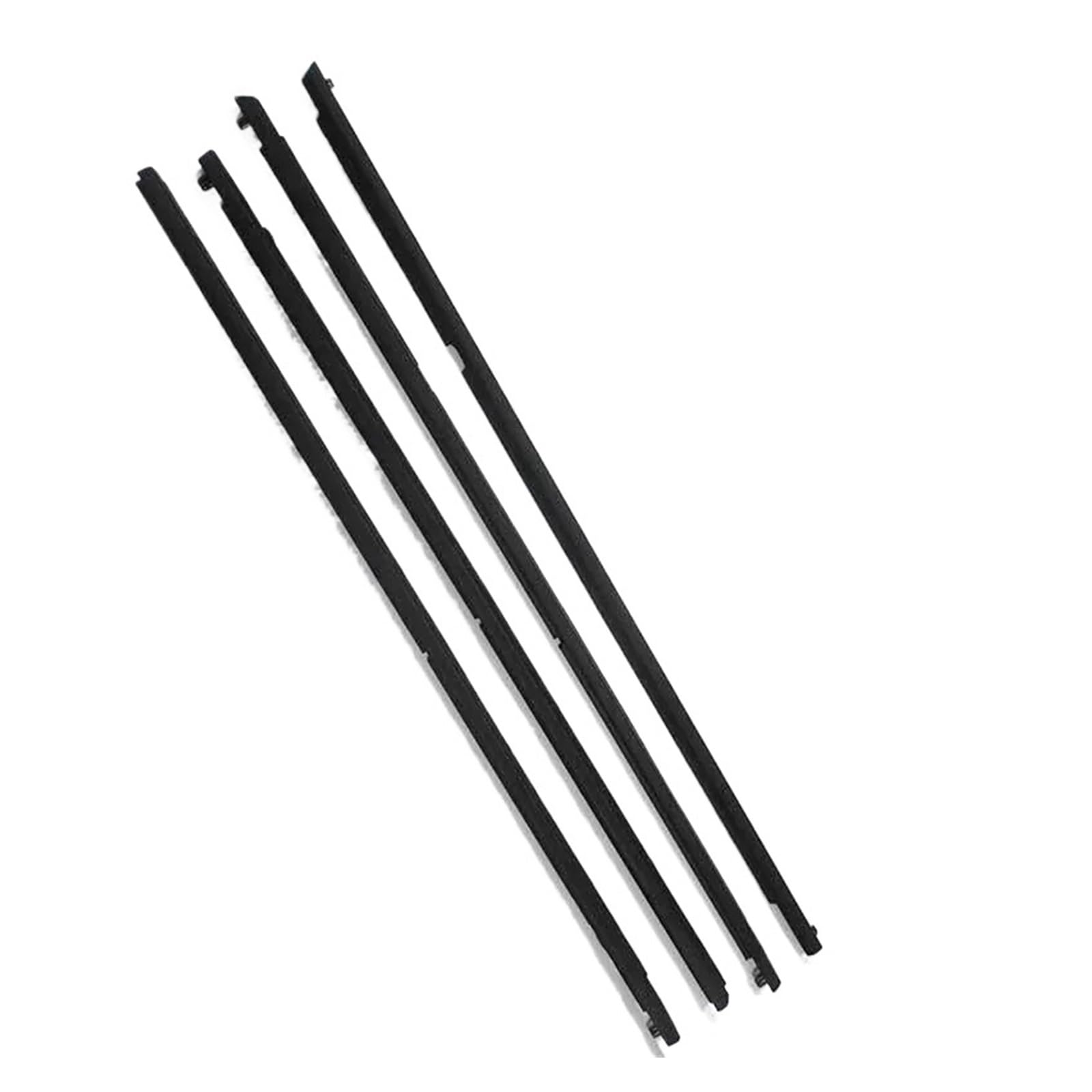 4Pcs Auto Weatherstrips Wasserdichte Fenster Glas Dichtung Streifen Kompatibel Für Mazda3 BK Seires Limousine 2004-2009 von XWBTRQLK