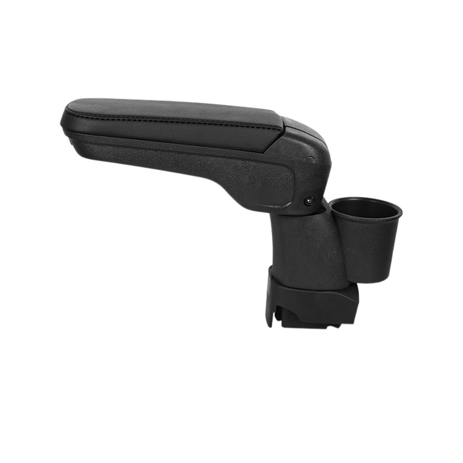 Armlehne verstellbar for Auto Mittelkonsole Armlehne Aufbewahrungsbox Leder Ellenbogenstütze Zubehör Innenräume kompatibel for MINI COOPER(R60R61 No USB) von XWBTRQLK