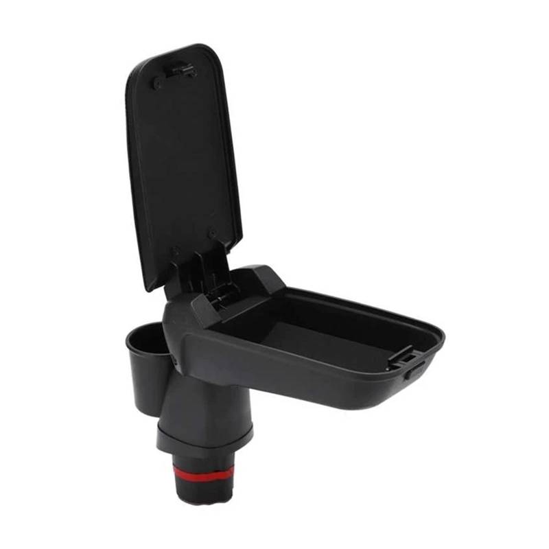 Auto Arm Mittelarmlehne Aufbewahrungsbox mit Wasserbecherhalter kompatibel for Mercedes Smart for zwei 453 2015–2019 von XWBTRQLK