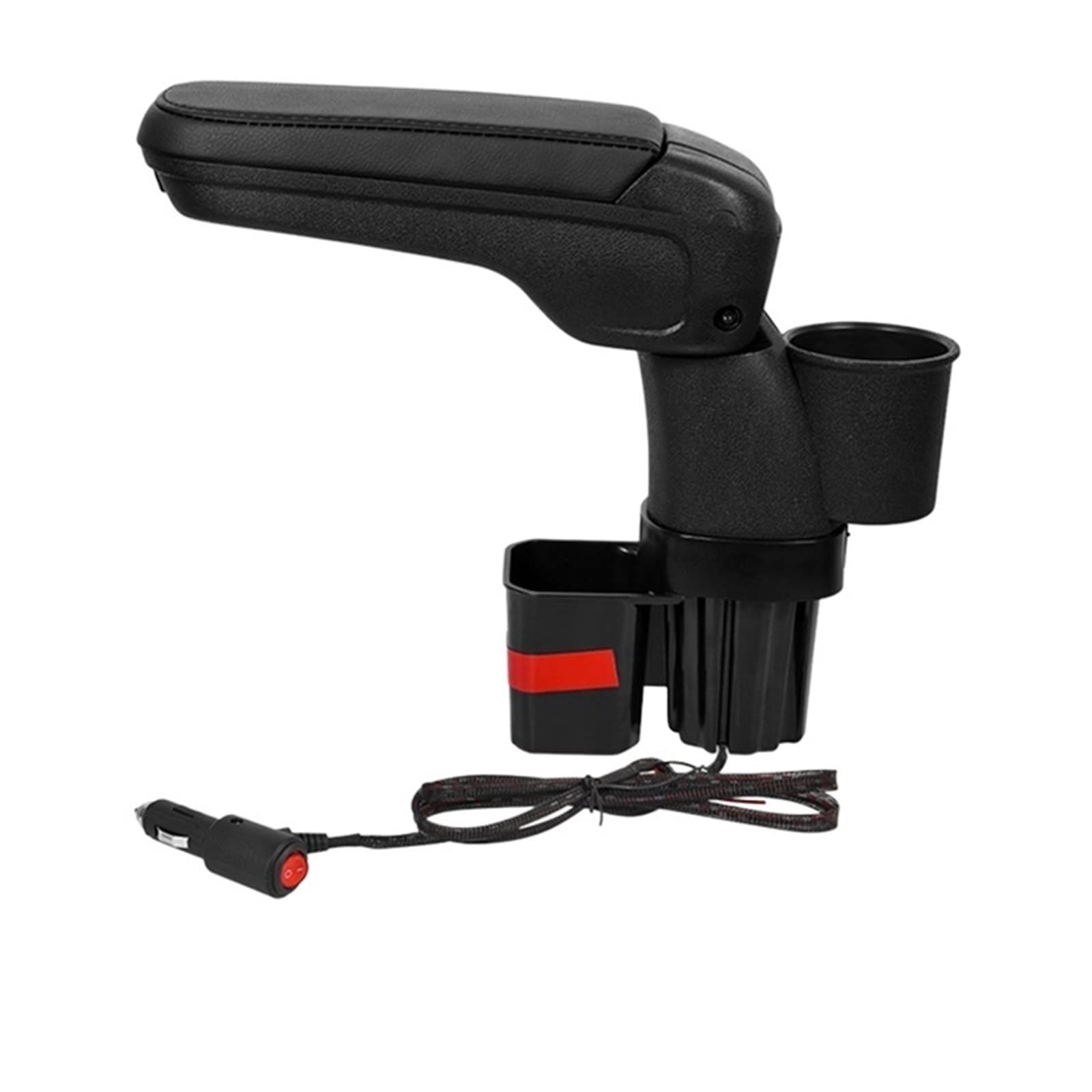Auto-Armlehnen-Aufbewahrungsbox mit Getränkehalter, Mittelkonsolen-Ellenbogenstütze, kompatibel for Suzuki Jimny JB64 JB74 2019–2020 Auto-Armlehnen-Aufbewahrungsbox mit Getränkehalter, Mittelkonsolen-Ellenbogenstütze, kompatibel for Suzuki Jimny JB64 JB74 2019–2020 von XWBTRQLK