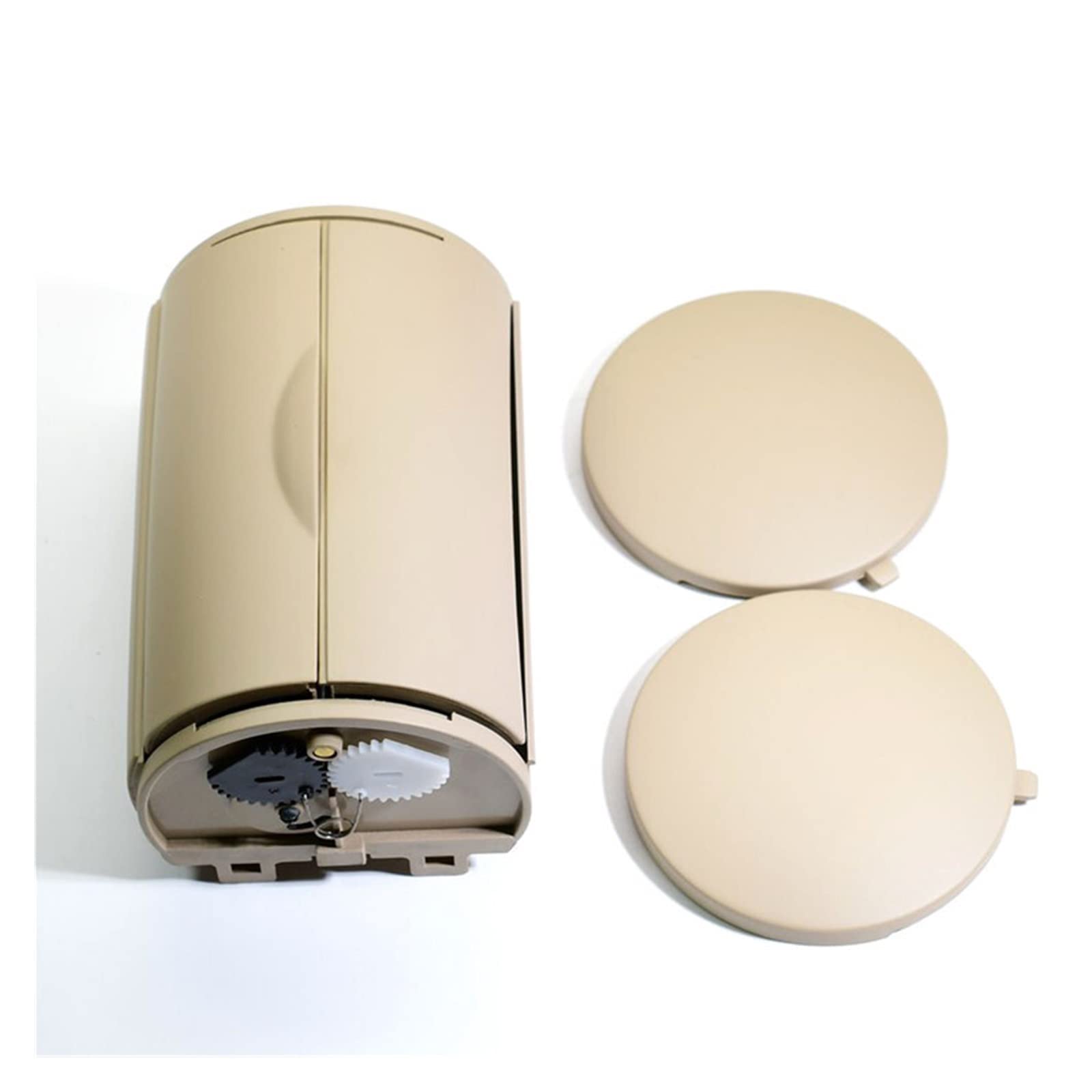 Auto Mittelkonsole Armlehne Deckel PU Leder Armlehne Box Zigarette Aschenbecher Kompatibel for VW Golf 4 MK4 Kompatibel for Bora 2001-2007(Smoke Box-Beige) von XWBTRQLK
