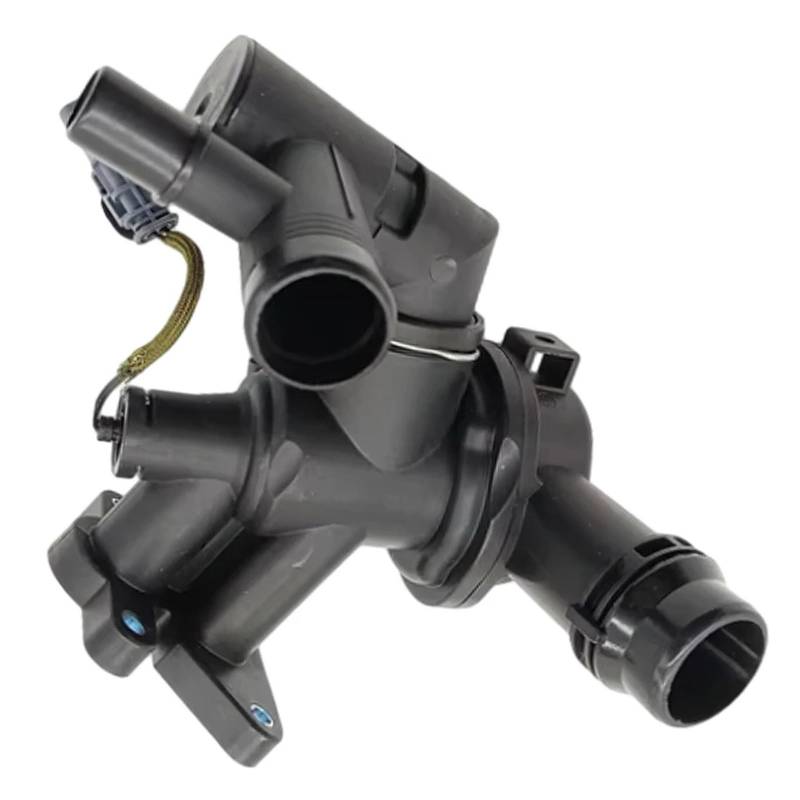 Auto Motor Kühlmittel Thermostat Gehäuse LR106640, LR140116, LR093328, JDE40748 Kompatibel for LAND ROVER Range Rover 2013 Discovery 4 2017 von XWBTRQLK