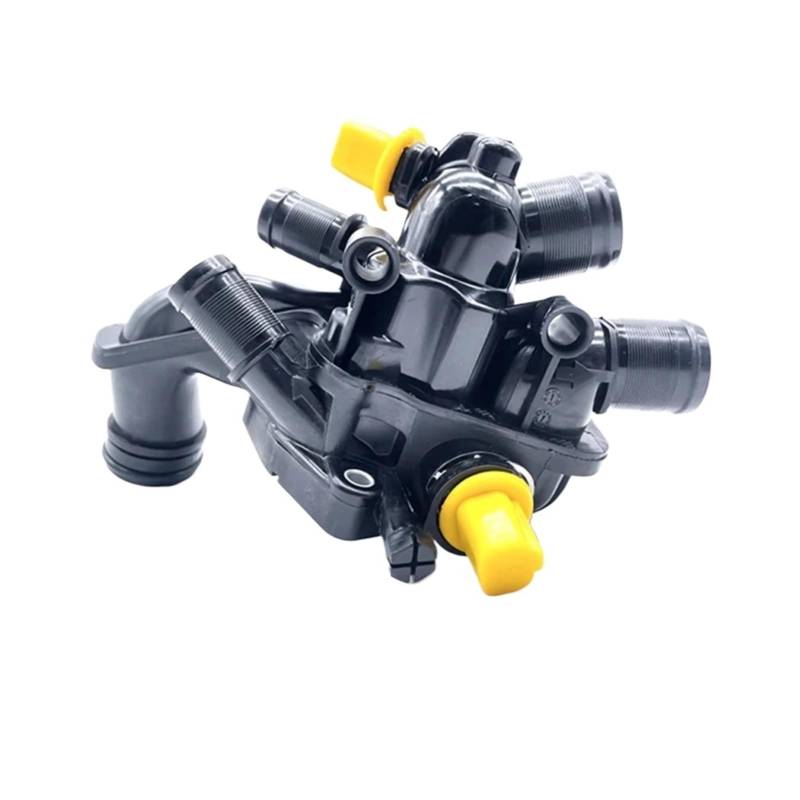 Auto Motor Kühlwasser Auslass Kammer Mit Thermostat Kompatibel for MINI Cooper R55 R56 R57 R51 1,6 11537534521 von XWBTRQLK
