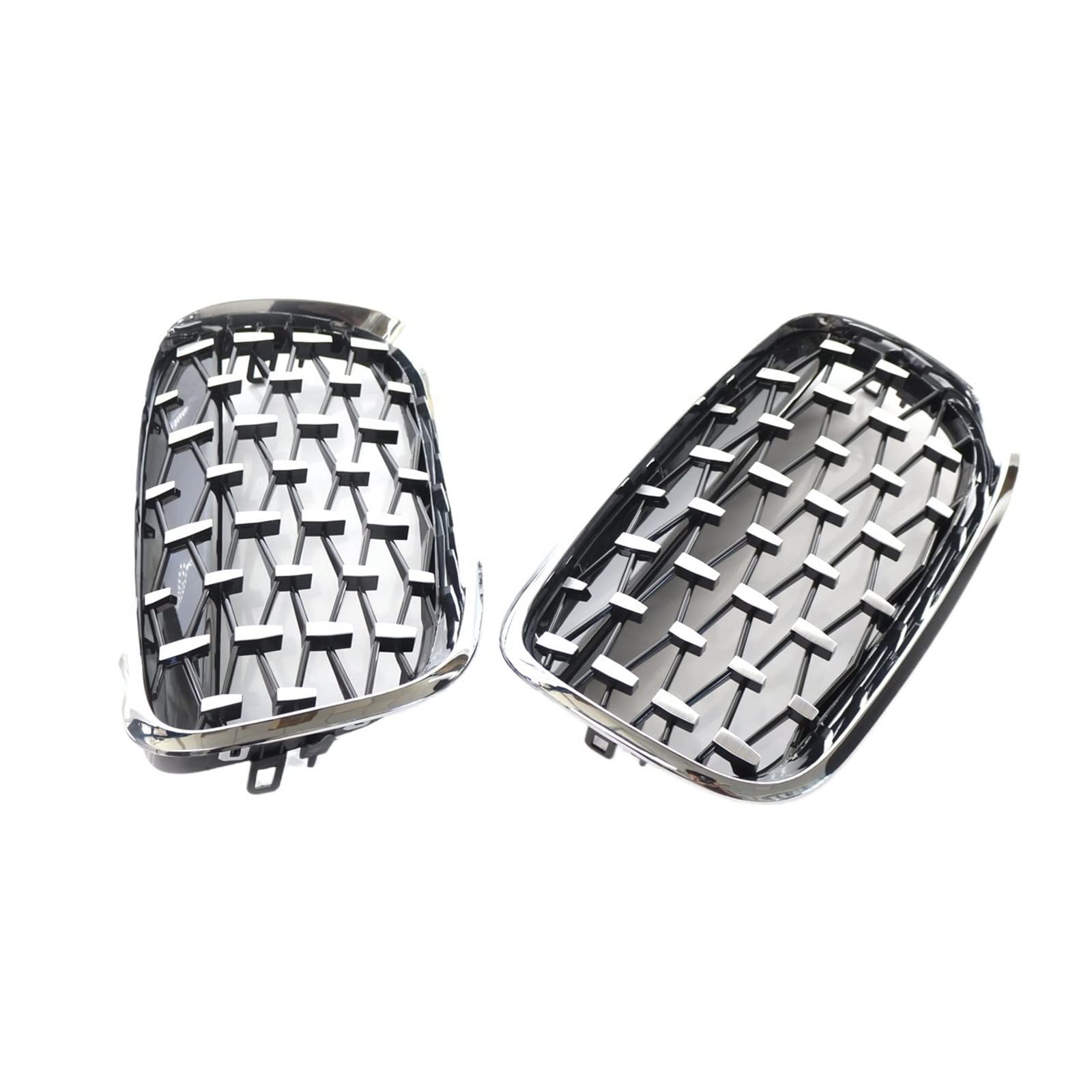 Auto-Nierengrill, Diamant-Meteor-Stil, kompatibel mit BMW E70 X5 E71 X6 51137157687, 51137157688, 51137185223, 51137185224 07–13 Auto-Nierengrill, Diamant-Meteor-Stil, kompatibel mit BMW E70 X5 E71 X6 51137157687, 51137157688, 51137185223, 51137185224 07–13 von XWBTRQLK