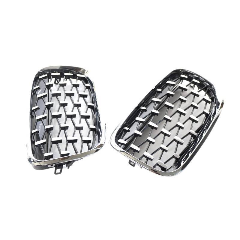 Auto-Nierengrill, Diamant-Meteor-Stil, kompatibel mit BMW E70 X5 E71 X6 51137157687, 51137157688, 51137185223, 51137185224 07–13 von XWBTRQLK
