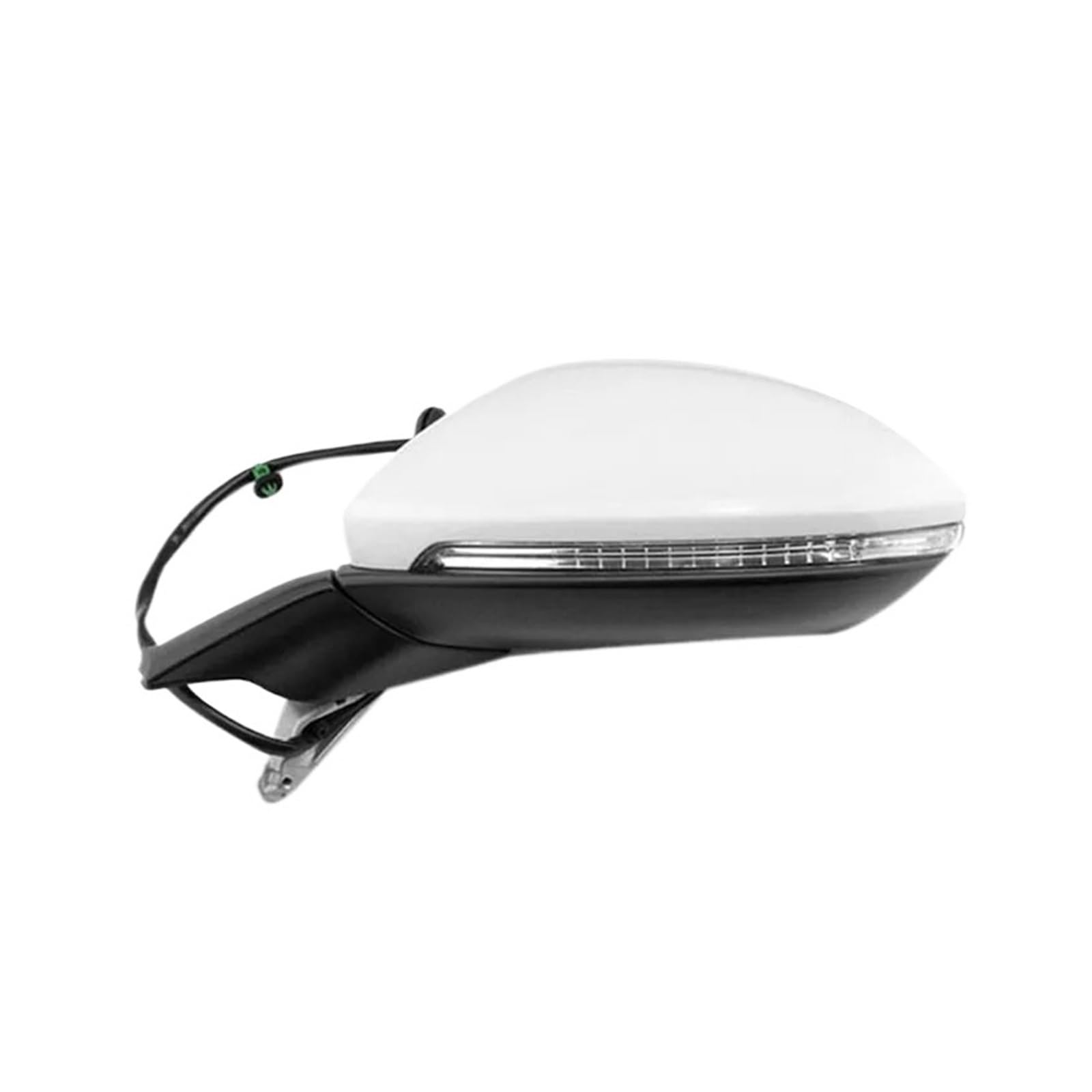 Auto elektrisch klappbarer Rückspiegel Montage Heizspiegel mit Licht Kompatibel for Golf 7 MK7 2014-2016 5GG 857 507 A Links von XWBTRQLK