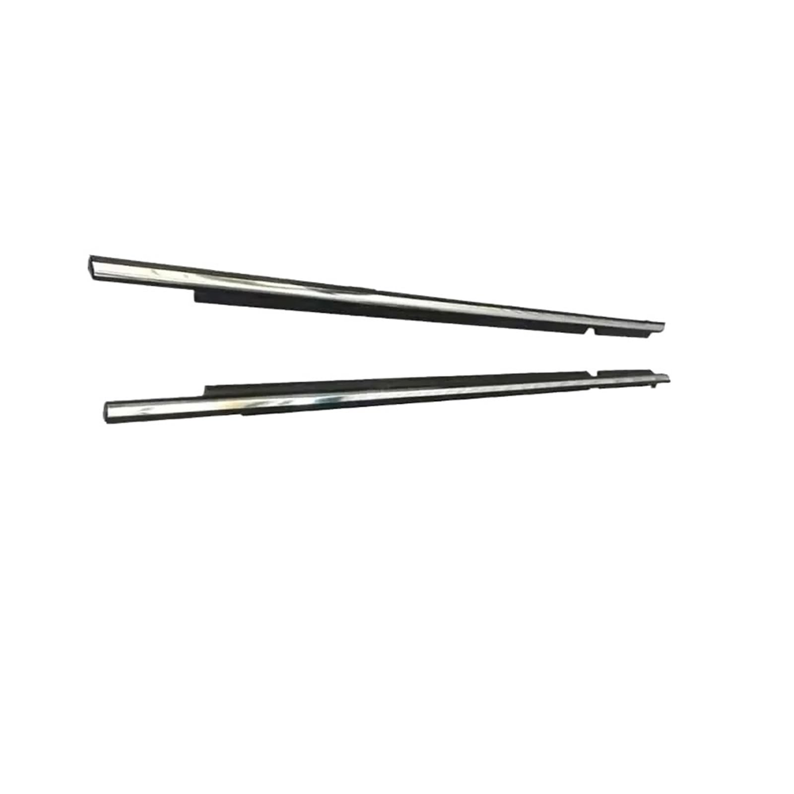 Autofensterglas-Versiegelungsstreifen, kompatibel mit Toyota Corolla E170 E180 2014–2019 Levin Sedan, Chrom-Dichtungsstreifen, Schichtungsform, Zubehör(Plating Front 2pcs) von XWBTRQLK