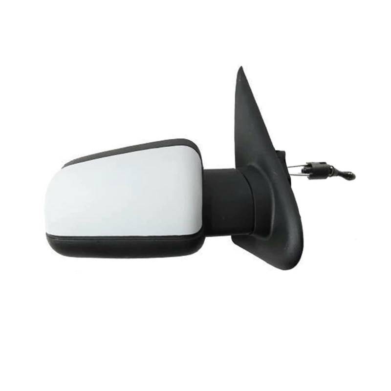 Autoseite Außenrückspiegel Montage Kompatibel for Citroen ZX 2002-2007 Auto Elektrisch Verstellbare Linse Assy Zubehör(White Right) von XWBTRQLK