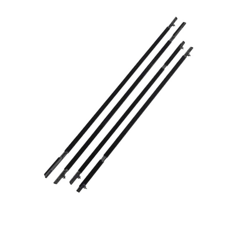 Autozubehör Kompatibel für Honda Odyssey RB3 RB4 MK4 RB 2008 2009~2013 Fensterglas-Versiegelungsstreifen Tür Regendichte Wetterdichtungen(Black 4pcs) von XWBTRQLK
