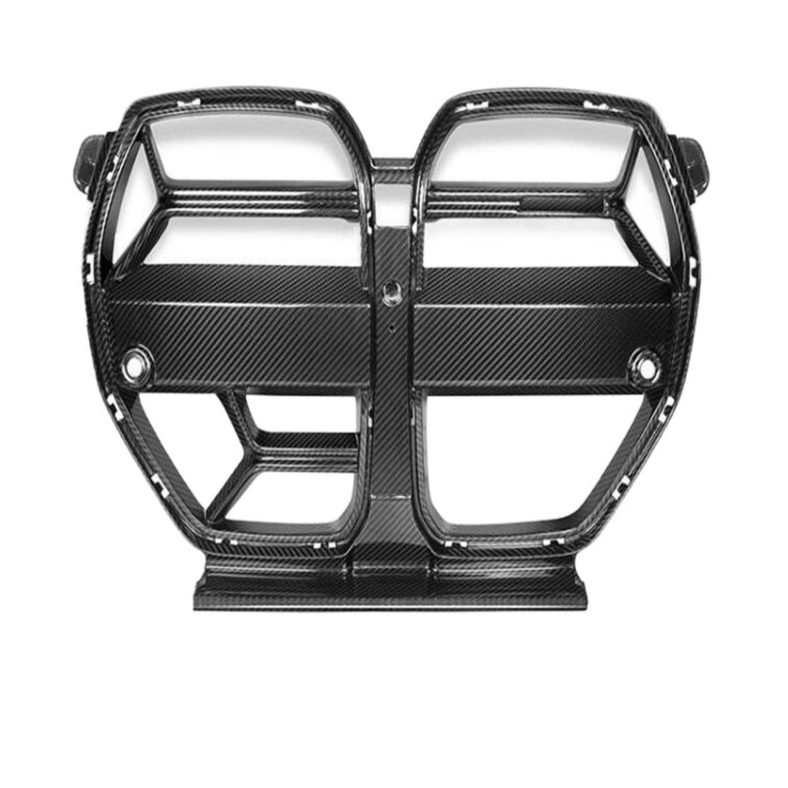 Carbon Fiber Front Echte Stoßstange Um Mesh Grille Grills Trimmt Abdeckung Kompatibel Für BMW G80 G82 G83 M3 M4 2020 2021 2022 2023(CSL ACC STYLE) von XWBTRQLK