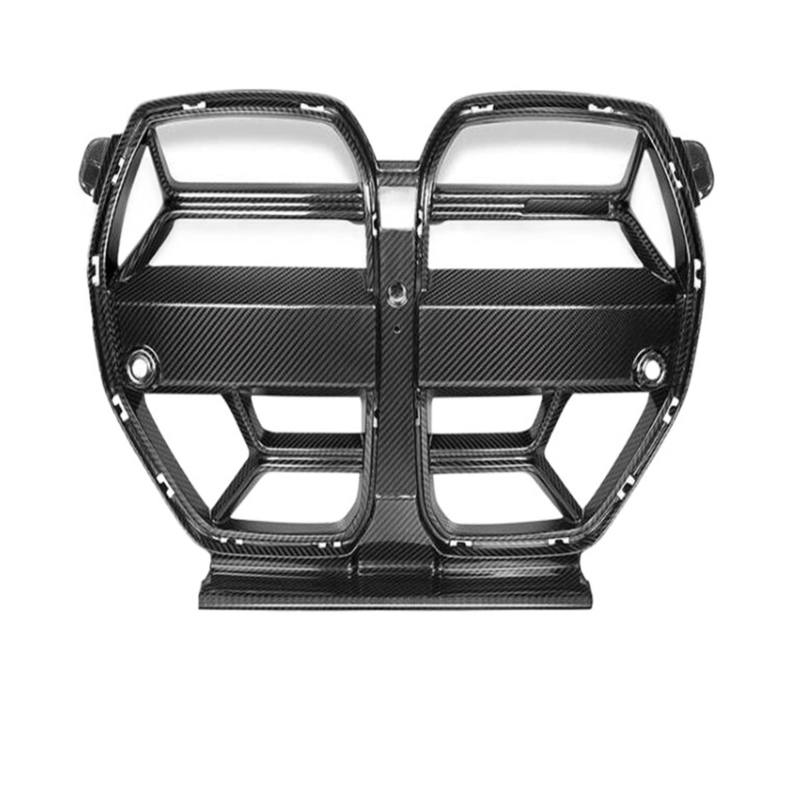 Carbon Fiber Front Echte Stoßstange Um Mesh Grille Grills Trimmt Abdeckung Kompatibel Für BMW G80 G82 G83 M3 M4 2020 2021 2022 2023(CSL NOT ACC STYLE) von XWBTRQLK