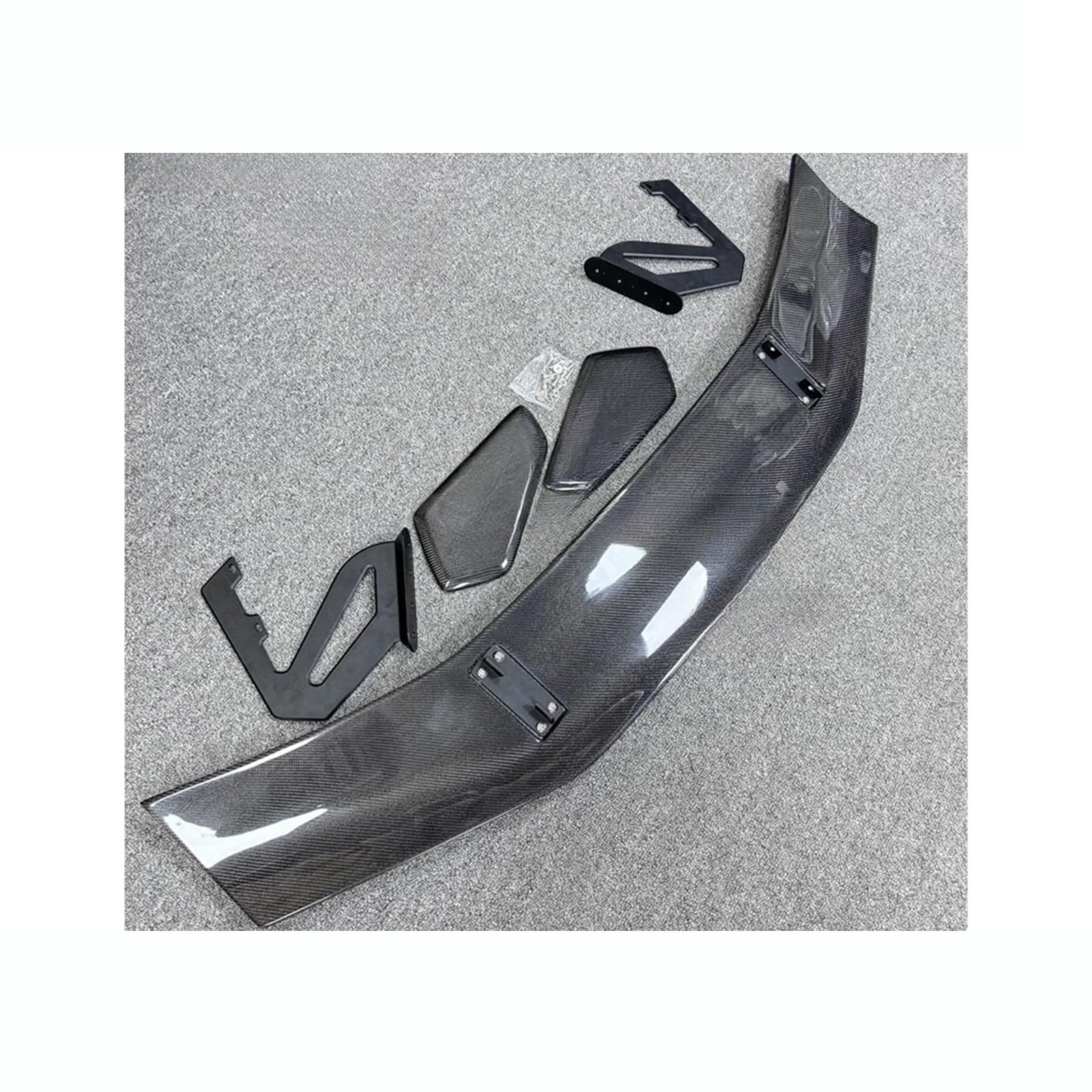 Carbon Fiber Hinten Trunk-Boot Schwanz Spoiler Doppel-Deck Flügel Lip Kompatibel Für Porsche Cayman 718 987 997 998 981 911 Boxster GT4(Carbon fiber) von XWBTRQLK