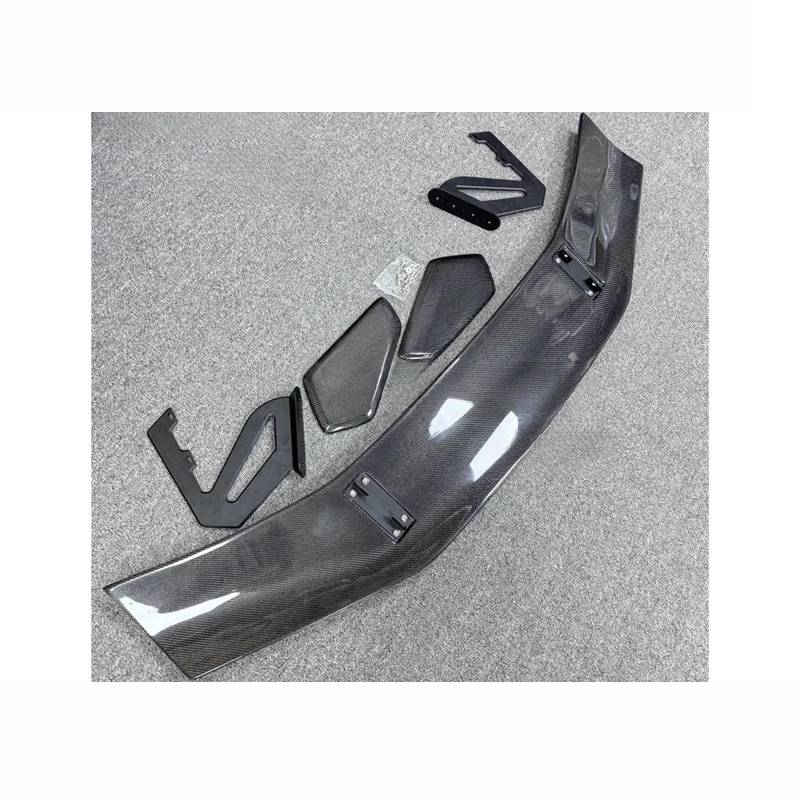 Carbon Fiber Hinten Trunk-Boot Schwanz Spoiler Doppel-Deck Flügel Lip Kompatibel Für Porsche Cayman 718 987 997 998 981 911 Boxster GT4(Carbon fiber) von XWBTRQLK
