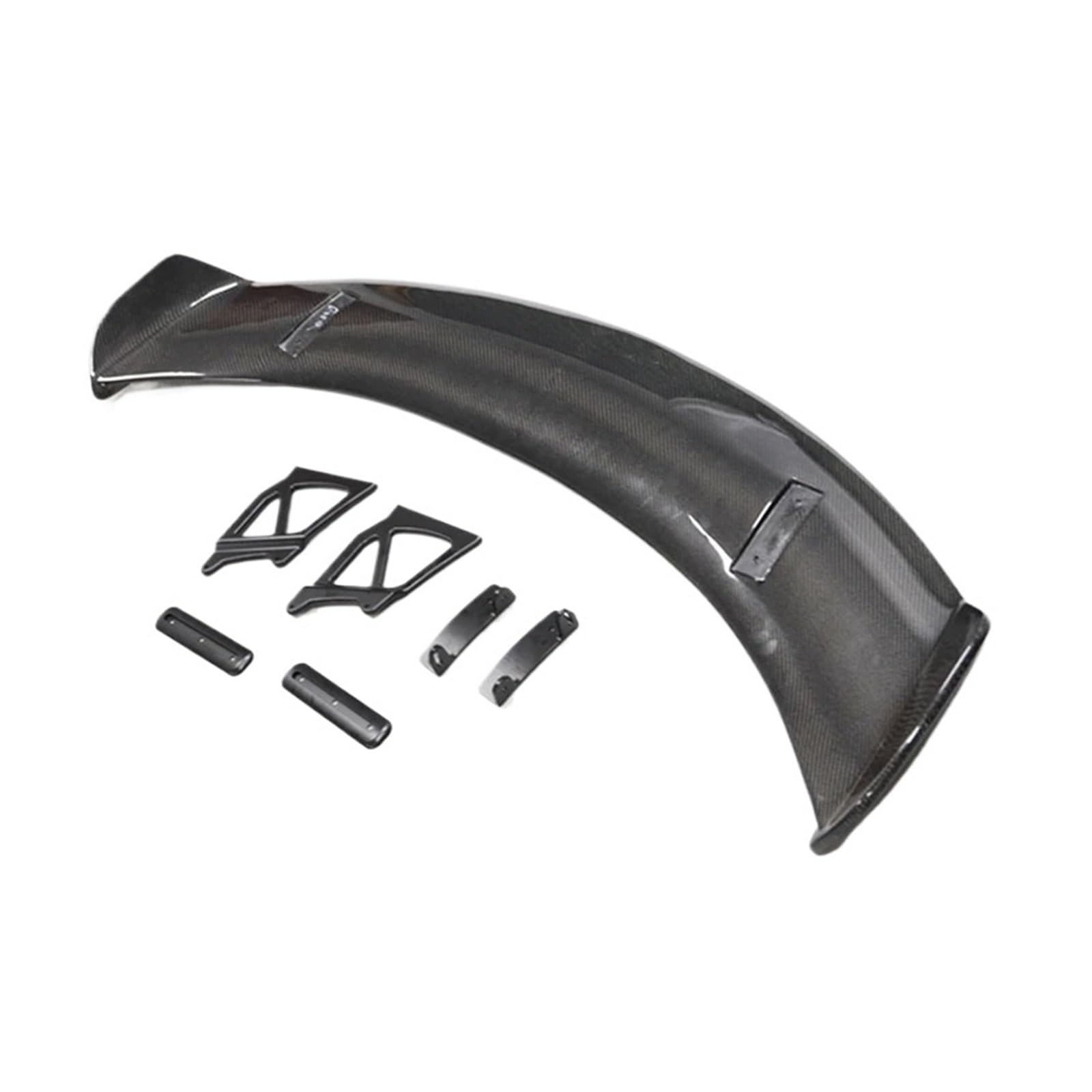 Carbon Fiber & FPR Auto Heckspoiler Kofferraum Lip Spoiler Kompatibel Für Porsche Cayman 981 718 987 Boxster 2013 2014 2015 2016 2017 2018+(Carbon fiber) von XWBTRQLK