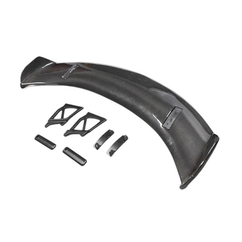 Carbon Fiber & FPR Auto Heckspoiler Kofferraum Lip Spoiler Kompatibel Für Porsche Cayman 981 718 987 Boxster 2013 2014 2015 2016 2017 2018+(Carbon fiber) von XWBTRQLK