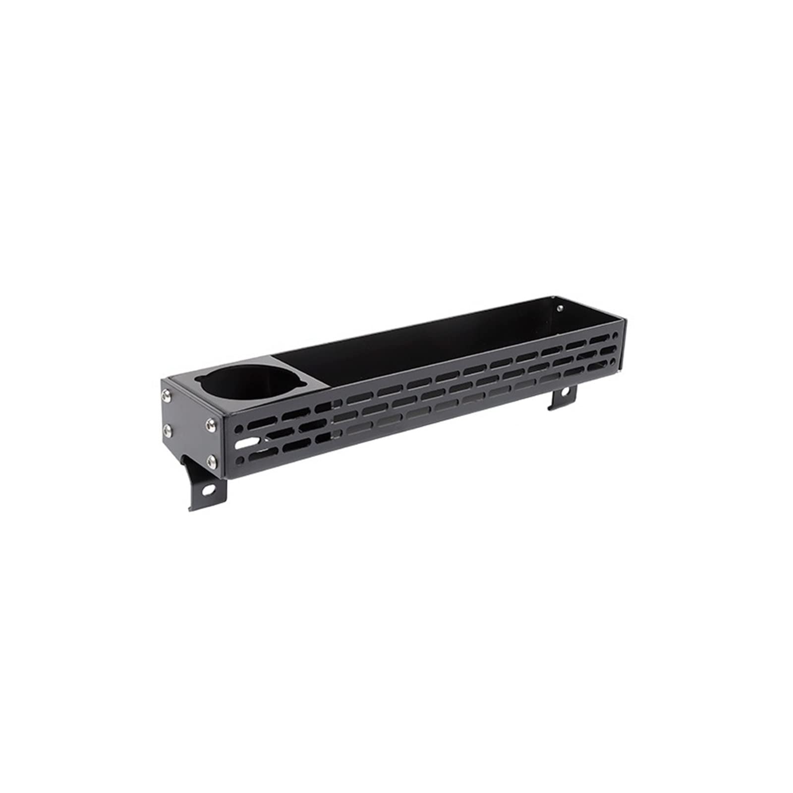 Co-Pilot-Griff, Aufbewahrungsbox aus Aluminiumlegierung mit Handyhalter-Zubehör, kompatibel mit Suzuki Jimny JB74 2019 2020 2021 2022(Black C) von XWBTRQLK