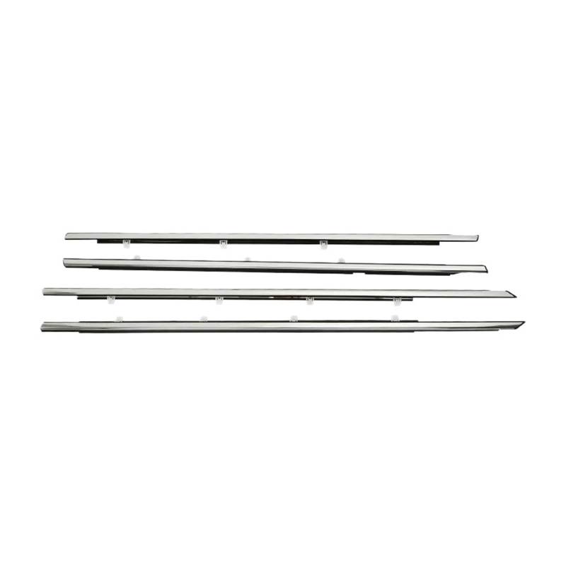 Dichtungsstreifen für Seitenfenster, Chrom, für Glas, Dichtungsstreifen, kompatibel mit amerikanischem Honda Accord 2008–2012 von XWBTRQLK