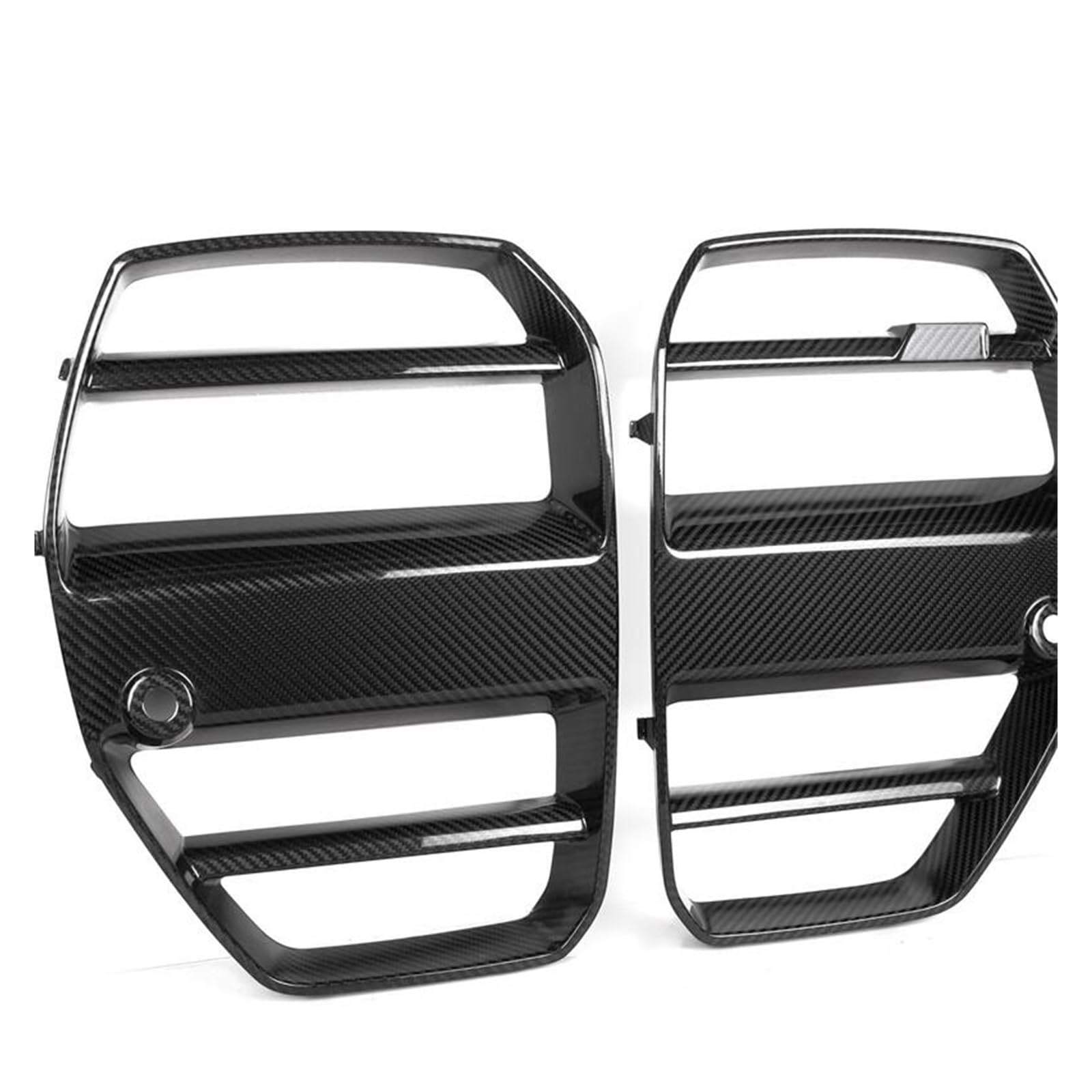 Dry Carbon Fiber Kühlergrill Kompatibel Für BMW M3 M4 G80 G82 G83 Stoßfänger Grille(ST Style) von XWBTRQLK