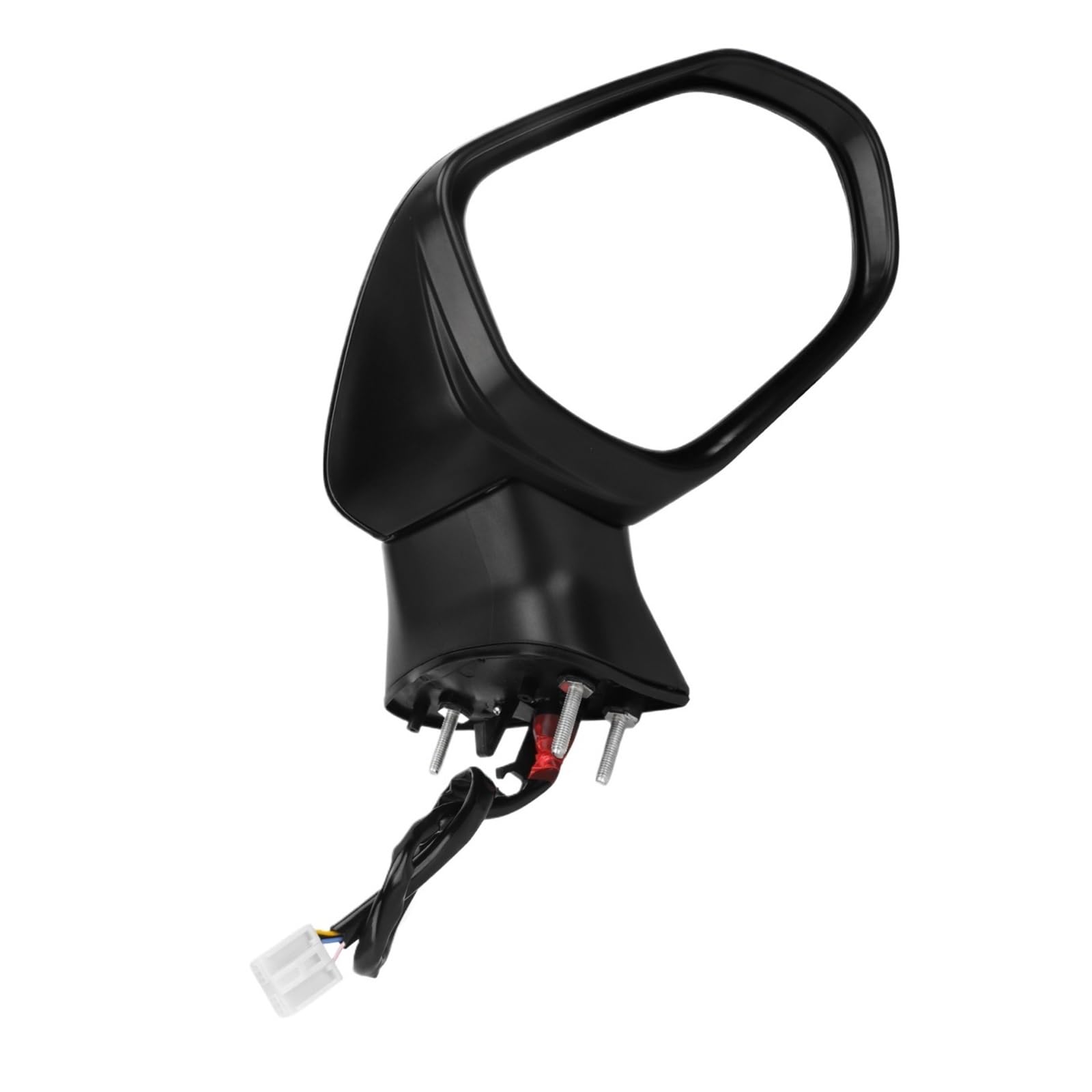 Elektrisch beheizbarer Seitenspiegel, Rückspiegel-Baugruppe, blendfrei, 6 Stifte, schwarz glänzend, perfekte Passform, mit Blinklicht fürs Auto von XWBTRQLK