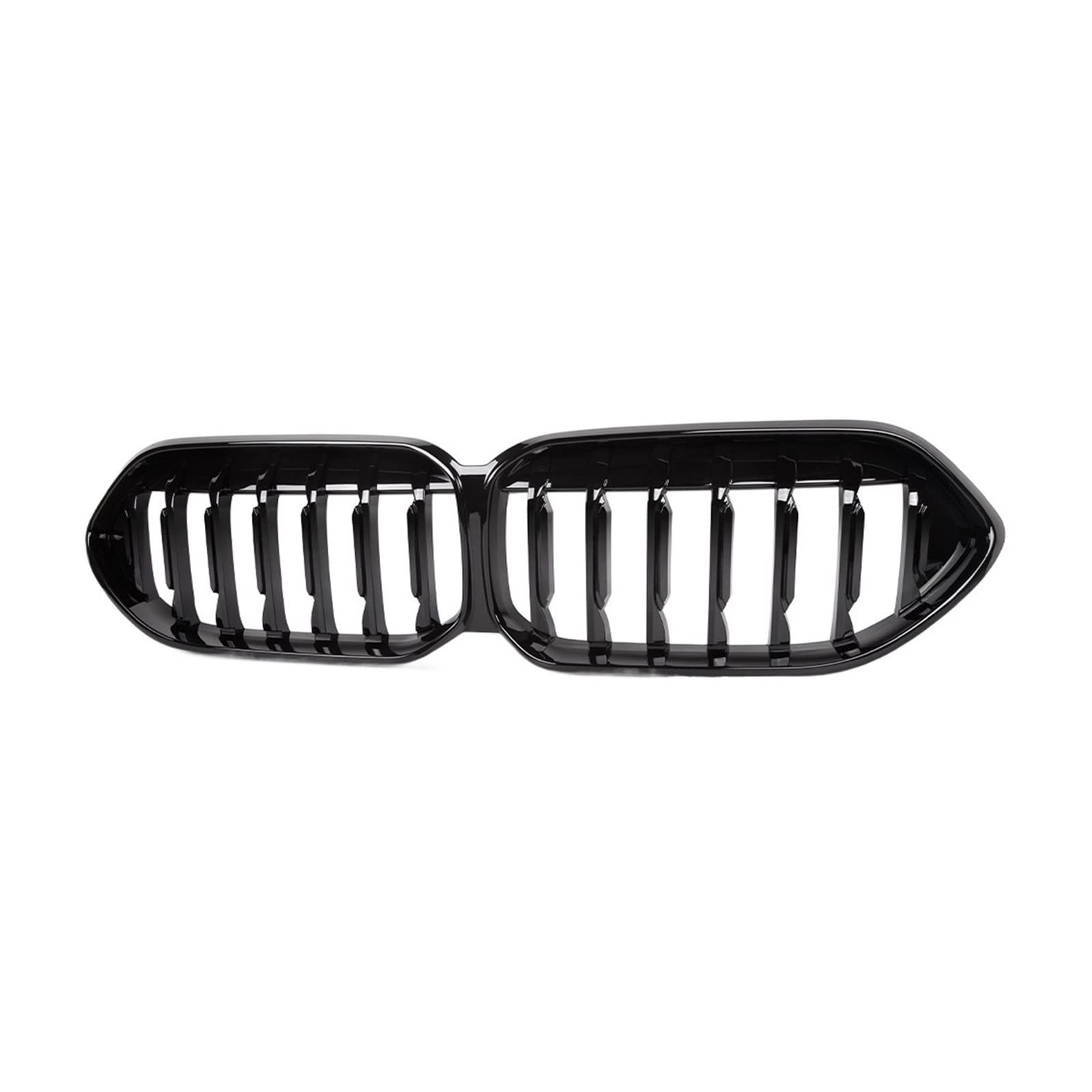 F44 Kindey Grille Kompatibel für BMW 2 Serie 2021 + Gran Coupe Glänzend Schwarz Front Stoßstange Grille Auto Styling Grills Ersatz teil(Glossy Black 1 Slat) von XWBTRQLK