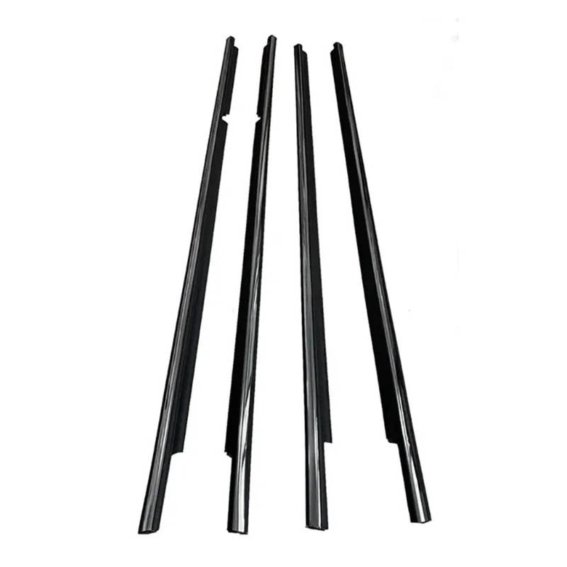 Fensterdichtungen, kompatibel mit Toyota Land Cruiser LC100, kompatibel mit Lexus LX470 1998–2007, Seitentürglas, Chromzierleiste, Dichtungsbänder von XWBTRQLK