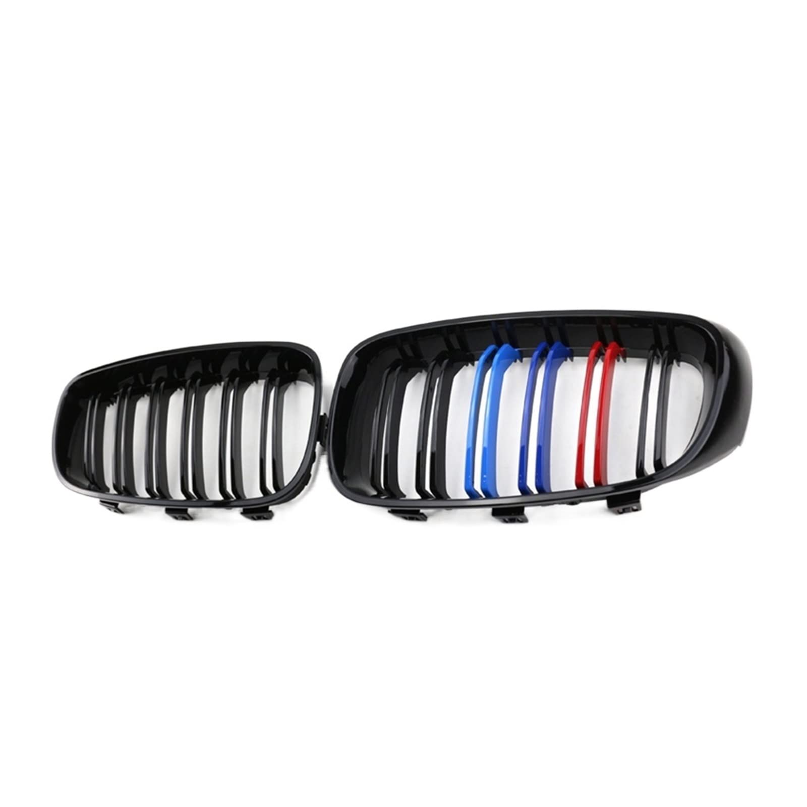 Frontstoßstangen-Nierengrill, Kohlefaser, glänzend schwarzer Kühlergrill, kompatibel mit BMW 3er GT F34 2013–2020 320i 328i 335i XDrive, Auto-Styling(Color) von XWBTRQLK