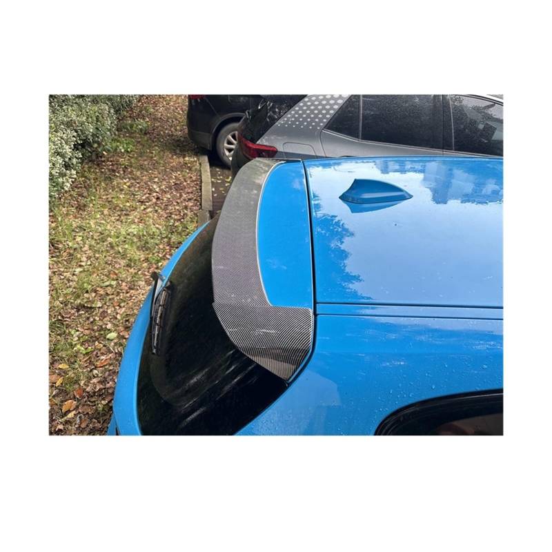 Glänzend Schwarz Auto Hinten Stamm Spoiler Flügel Dach Spoiler Flügel Kompatibel Für 1 Serie E81 E87 2005-2011 118i 120i DUCK Tail DUCKBILL(Carbon Black) von XWBTRQLK