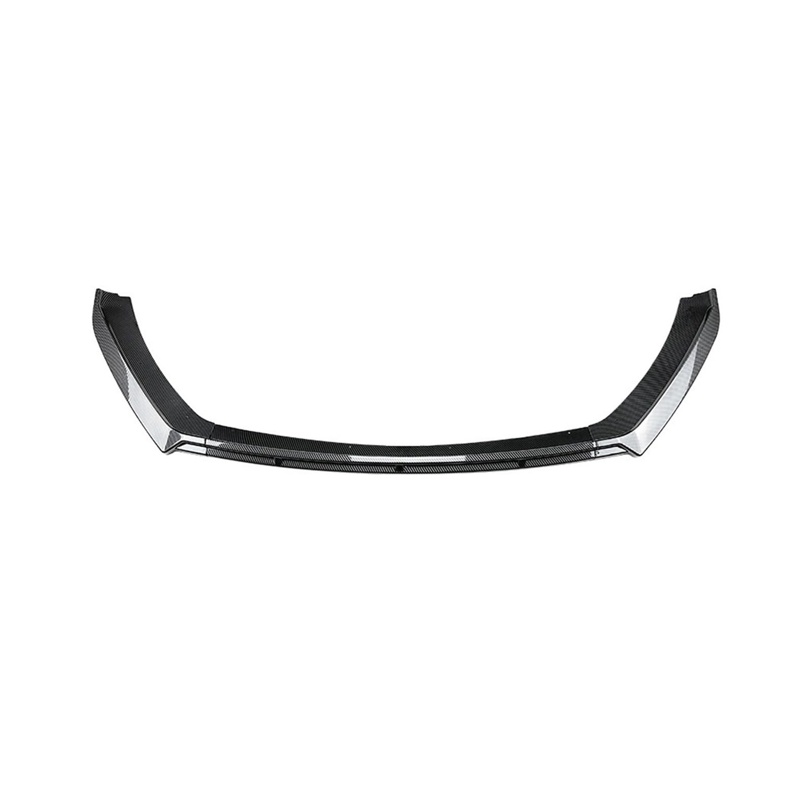 Glänzend Schwarz Kompatibel Für Seat Leon MK 3.5 2017 2018 2019 Auto MK3.5 Frontschürze Spoiler Diffusor Lip Untere Splitter Schutz Body Kit(Carbon Look) von XWBTRQLK