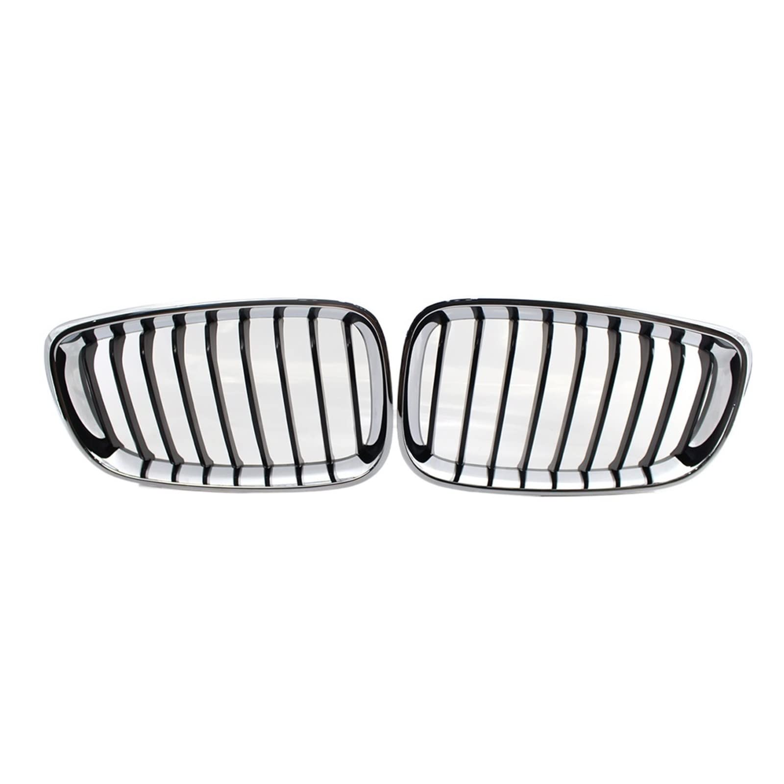 Glänzend schwarzer Lamellen-Frontgrill, kompatibel für BMW F34 328i 335i GT 2014–2017 von XWBTRQLK
