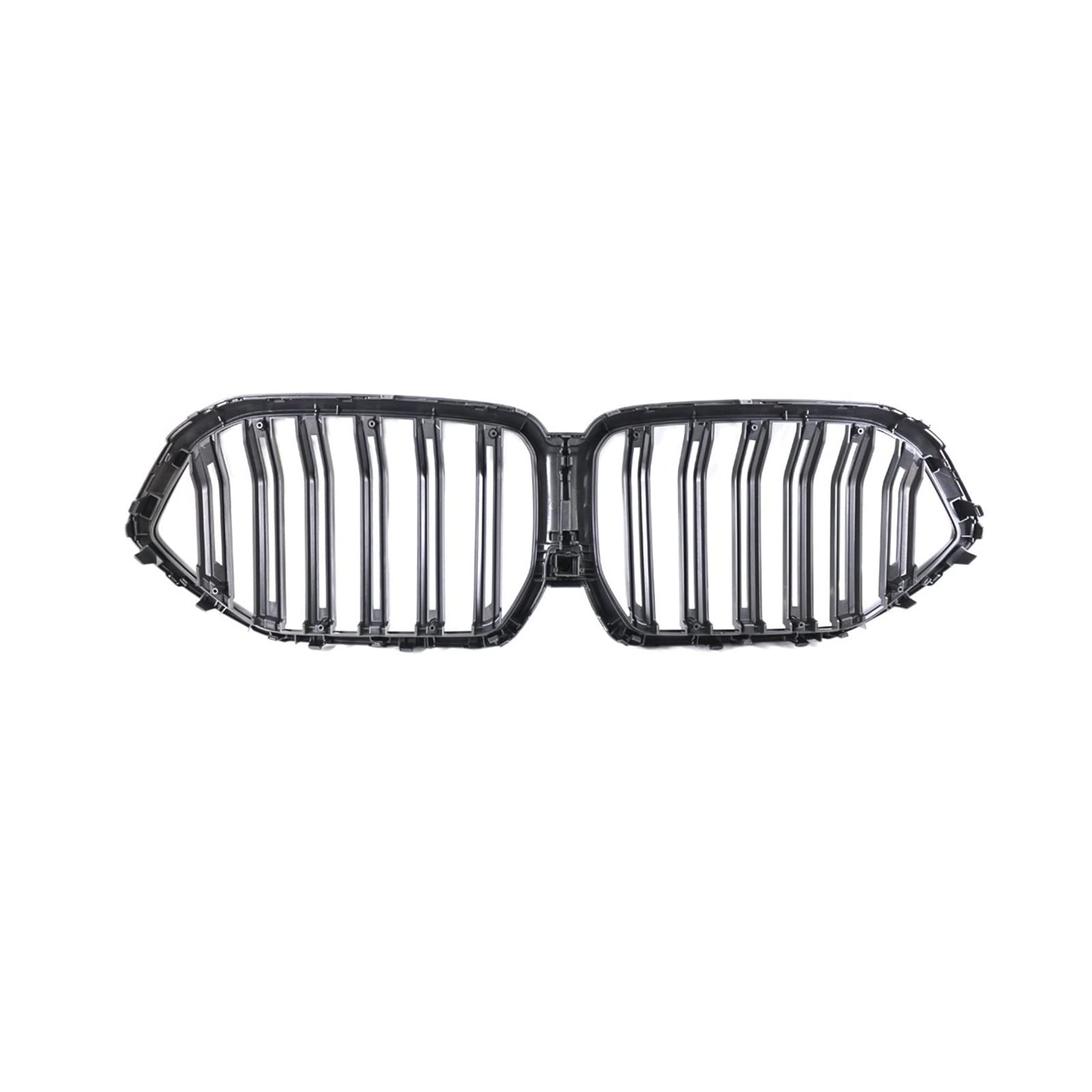 Glanz Schwarz Dual Lamellen Grille Außenseite Niere Grill Kompatibel Für BMW X6 G06 51138080761 2020-2022 Glanz Schwarz Dual Lamellen Grille Außenseite Niere Grill Kompatibel Für BMW X6 G06 51138080761 2020-2022 von XWBTRQLK