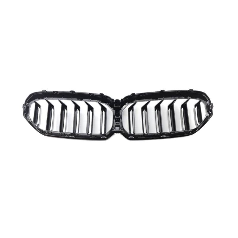 Glanz Schwarz Kompatibel Für BMW 5 Series G30 G38 2020 2021 Frontschürze Kühlergrill Dual Lamellen von XWBTRQLK
