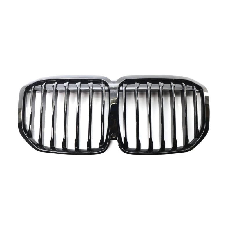Glanz Schwarz Kühlergrill Kompatibel Für BMW X7 G07 2019-2022 Einzelne Linie 51138745730 von XWBTRQLK