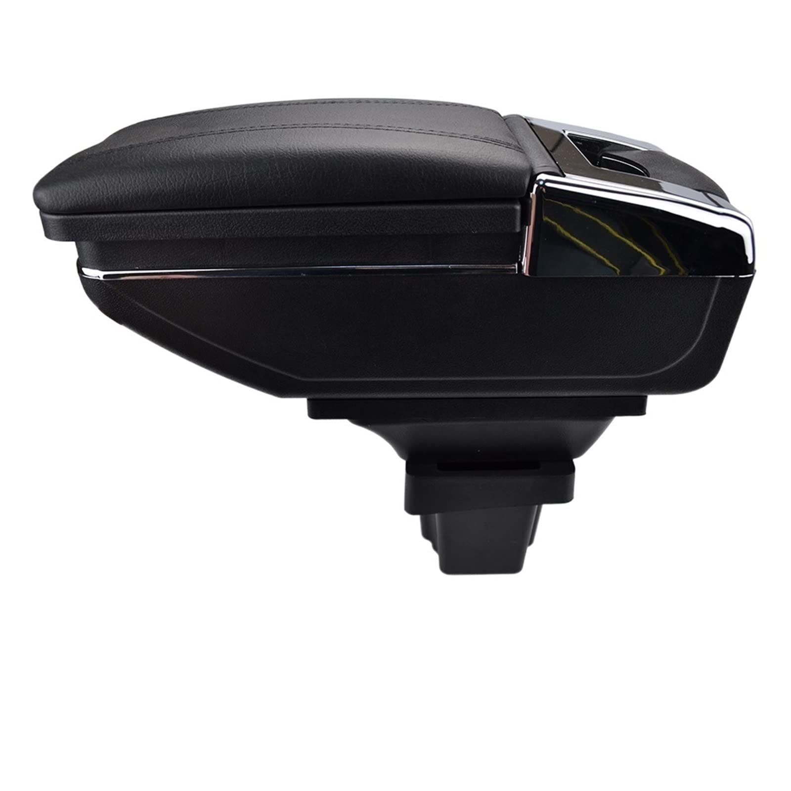 Innendekoration Armlehne kompatibel for Chevrolet Trax Tracker/kompatibel for Holden Trax 2013 2014 2015 2016 2017 Zentraler Inhalt drehbare Box(Black thread) von XWBTRQLK
