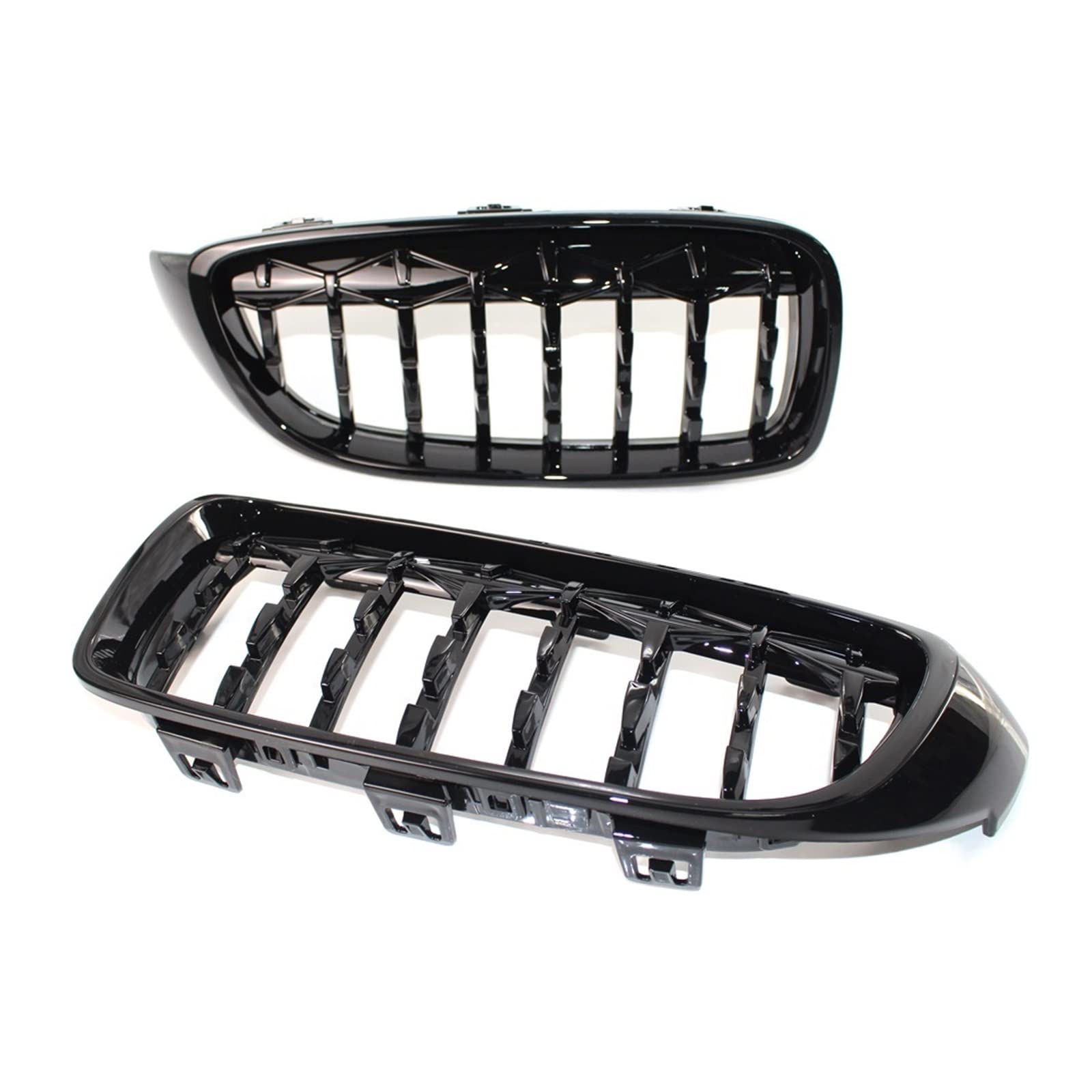 Kompatibel Für BMW 4-Serie F32 F33 F36 Front Gitter Glanz Schwarz Diamant Metero Grill Kompatibel Für BMW 4-Serie F32 F33 F36 Front Gitter Glanz Schwarz Diamant Metero Grill von XWBTRQLK