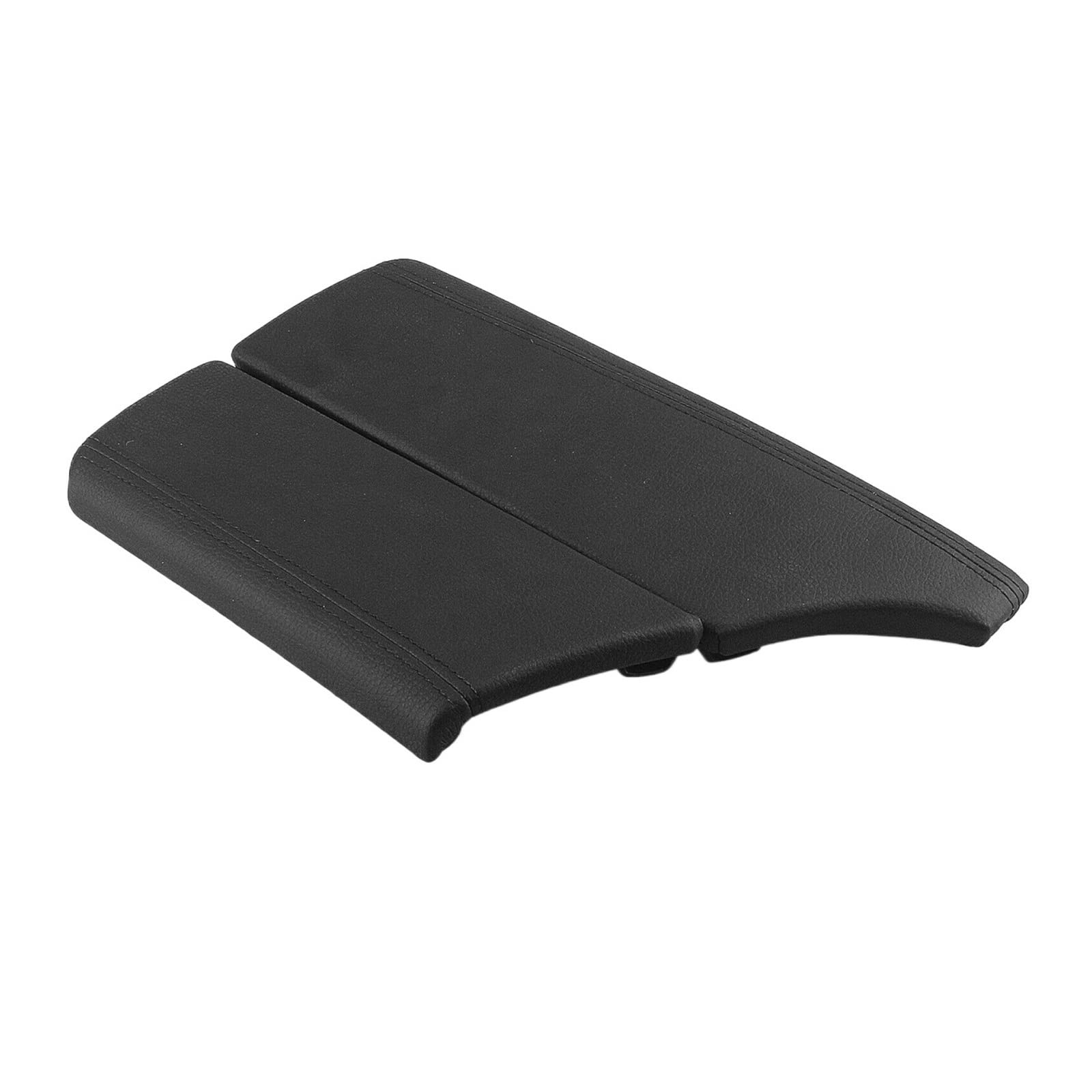 Kompatibel for BMW F10 F11 F18 2010–2017 5Series Beige Leder Auto Mittelkonsole Armlehne Abdeckung Control Arm Rest Board Panel Deckel Schild(Black) von XWBTRQLK