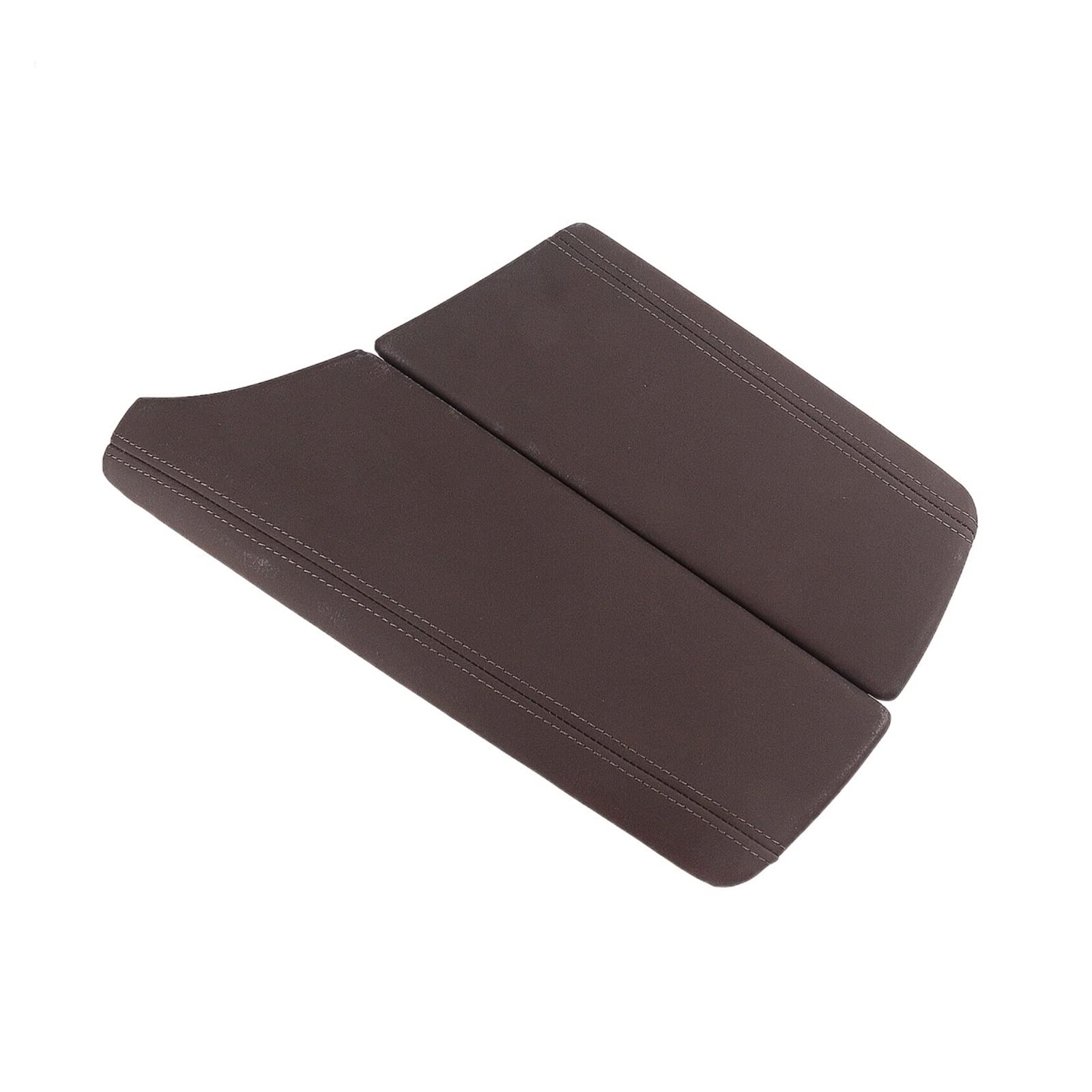Kompatibel for BMW F10 F11 F18 2010–2017 5Series Beige Leder Auto Mittelkonsole Armlehne Abdeckung Control Arm Rest Board Panel Deckel Schild(Mocha Brown) von XWBTRQLK