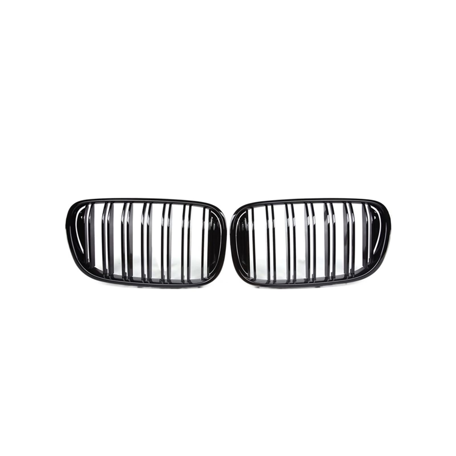 Kompatibel für BMW 7er G11 G12 Limousine 2015–2019 Pre-lci Frontstoßstange ABS Ersatz Nierengrill Auto Styling Frontgrills Schwarz(2-slat gloss black) von XWBTRQLK