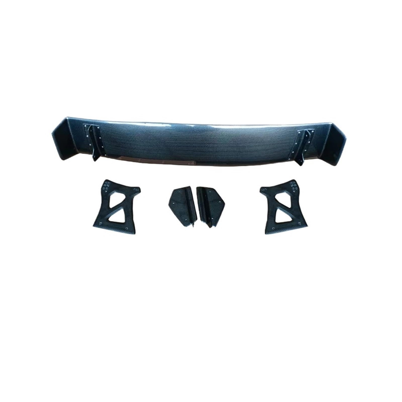 Kompatibel für BMW M2 M3 M4 Civic Evo 10 Universal GT Spoiler Echt Carbon Fiber Heckspoiler Kofferraum Lip Spoiler Auto Außenzubehör von XWBTRQLK
