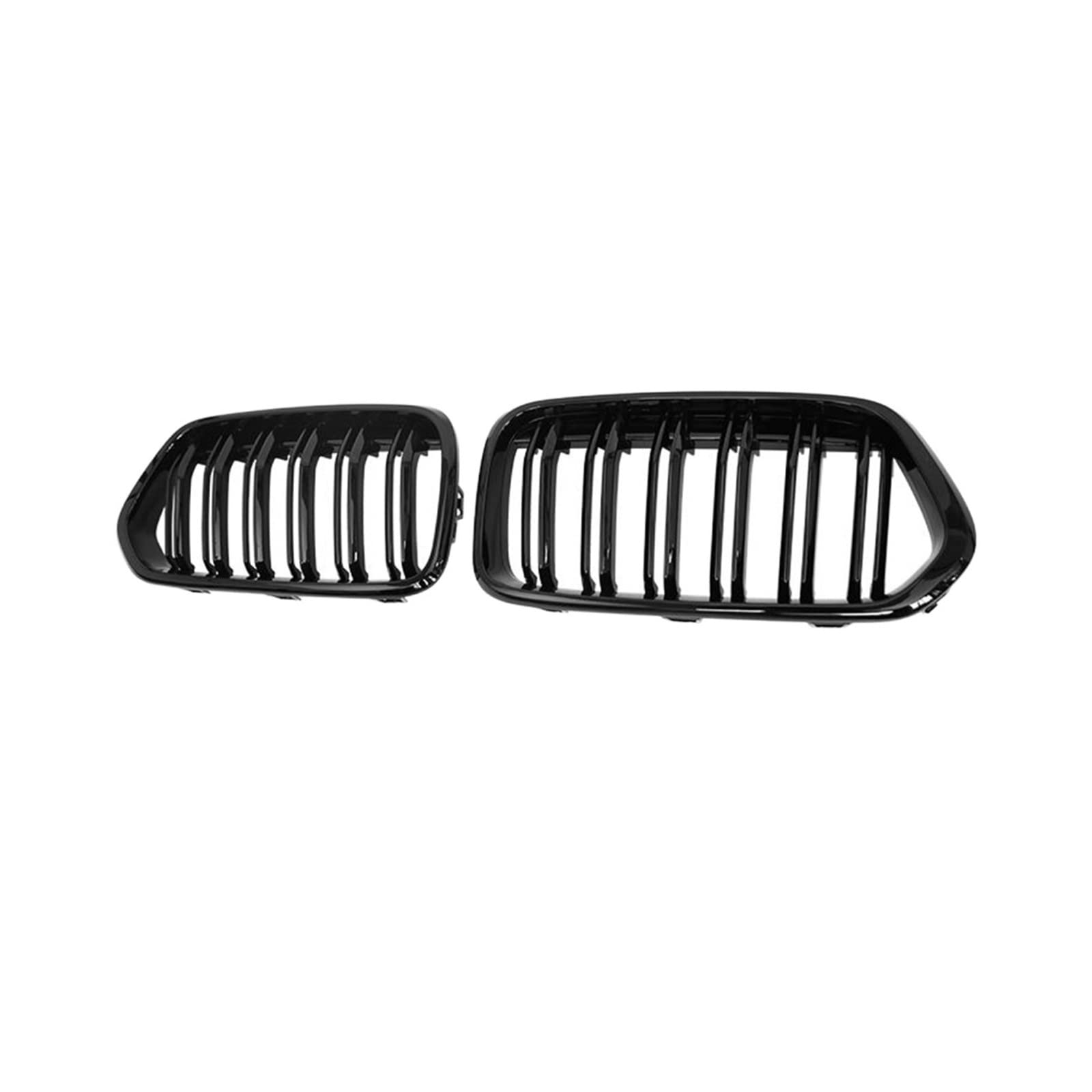 Kompatibel für BMW X2 F39 Auto Frontstoßstange Nierengrill Renngrill Glanz Schwarz M ABS Doppellinie Ersatz Neues Zubehör 2018-2022(Matte Black) von XWBTRQLK