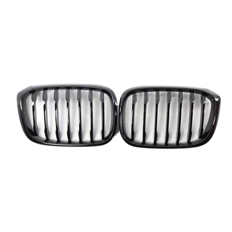 Kompatibel für BMW X3 G01 G08 2018–2021, glänzend schwarzer Kühlergrill, 51712462817, 51712462818, Ersatzteil-Autoteile von XWBTRQLK