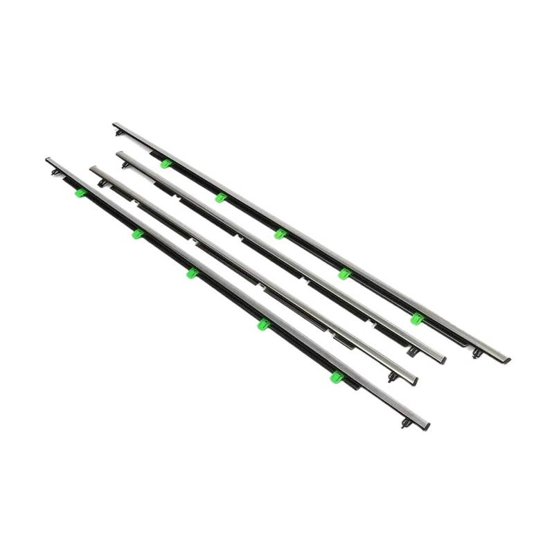 Kompatibel für Honda CRV CR-V 2007–2011 Fensterdichtungen, Chrom, Seitentürleisten, Zierband für äußere Fensterglasdichtungen von XWBTRQLK