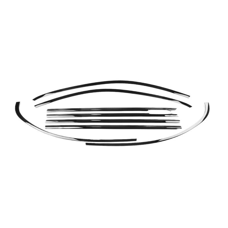 Kompatibel für Mercedes Benz C-Klasse W206 2022–2024. Außenfenster-Zierleiste, Tür, wasserdichte Dichtung, Schattenform, dekorativ von XWBTRQLK