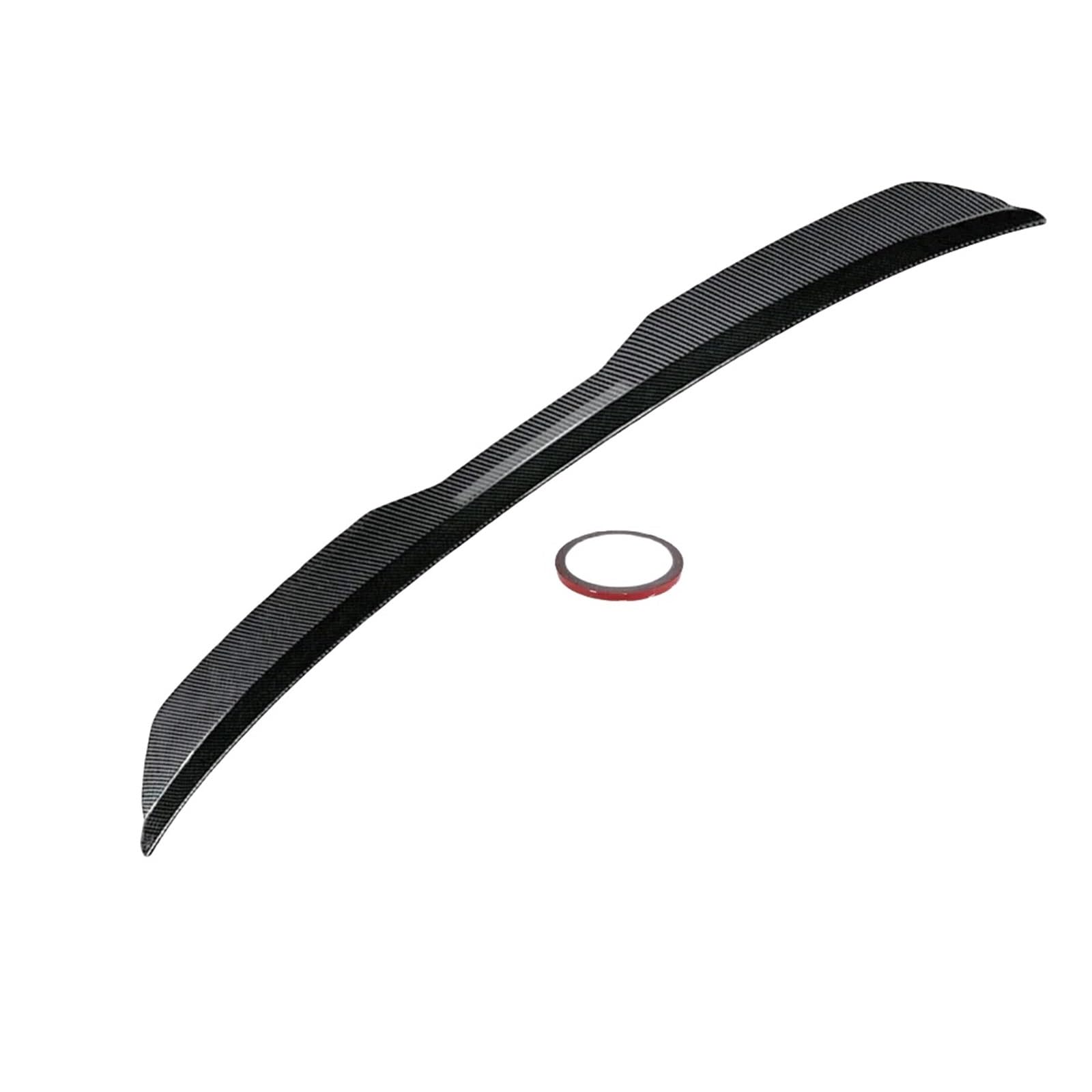 Kompatibel für RS6 AVANT C6 Schrägheck Heckspoiler Lippe Flügel Auto Heckflügel Universal Spoiler Flügel Zubehör Body Kit Tuning(Carbon Look) von XWBTRQLK