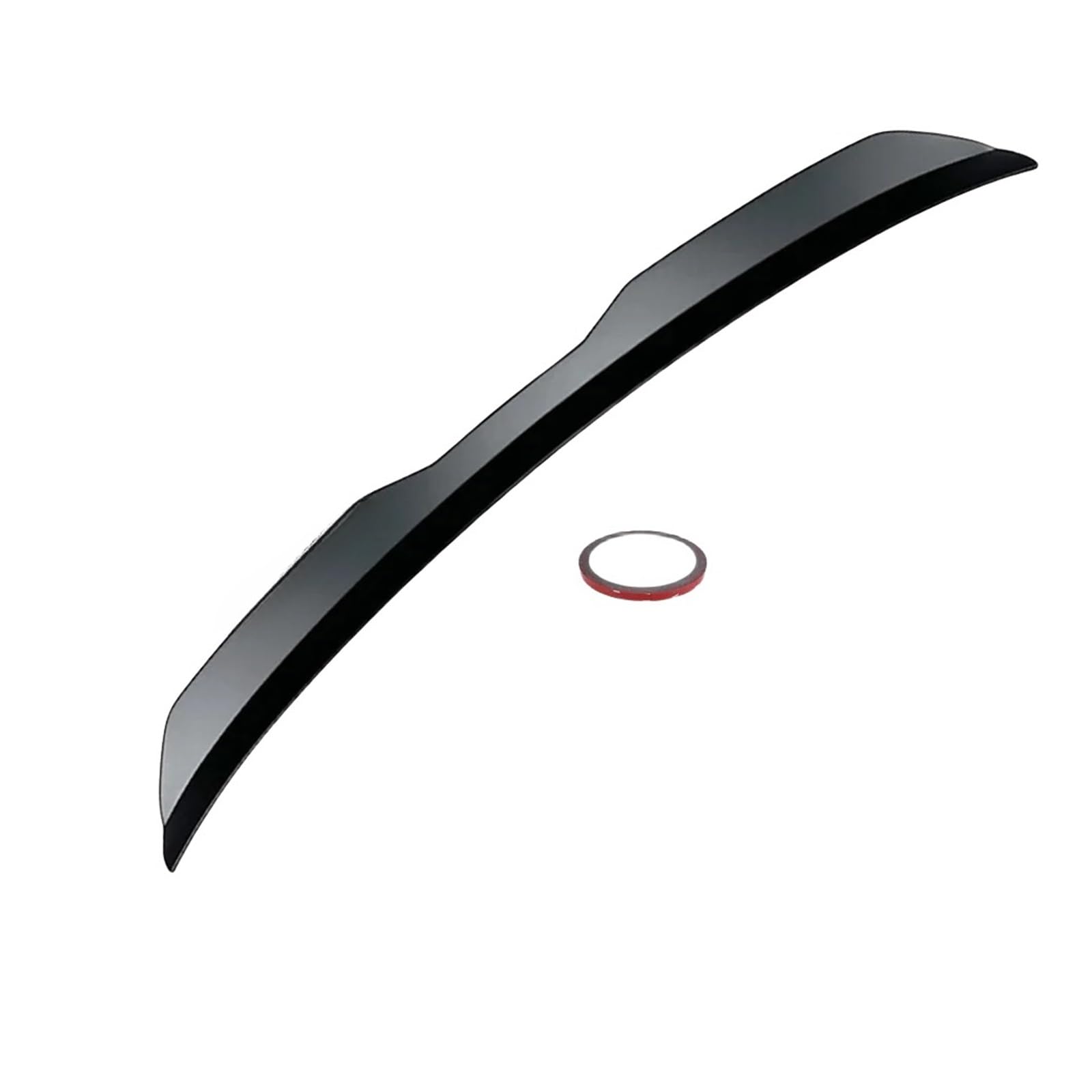 Kompatibel für RS6 AVANT C6 Schrägheck Heckspoiler Lippe Flügel Auto Heckflügel Universal Spoiler Flügel Zubehör Body Kit Tuning(Matte Black) von XWBTRQLK