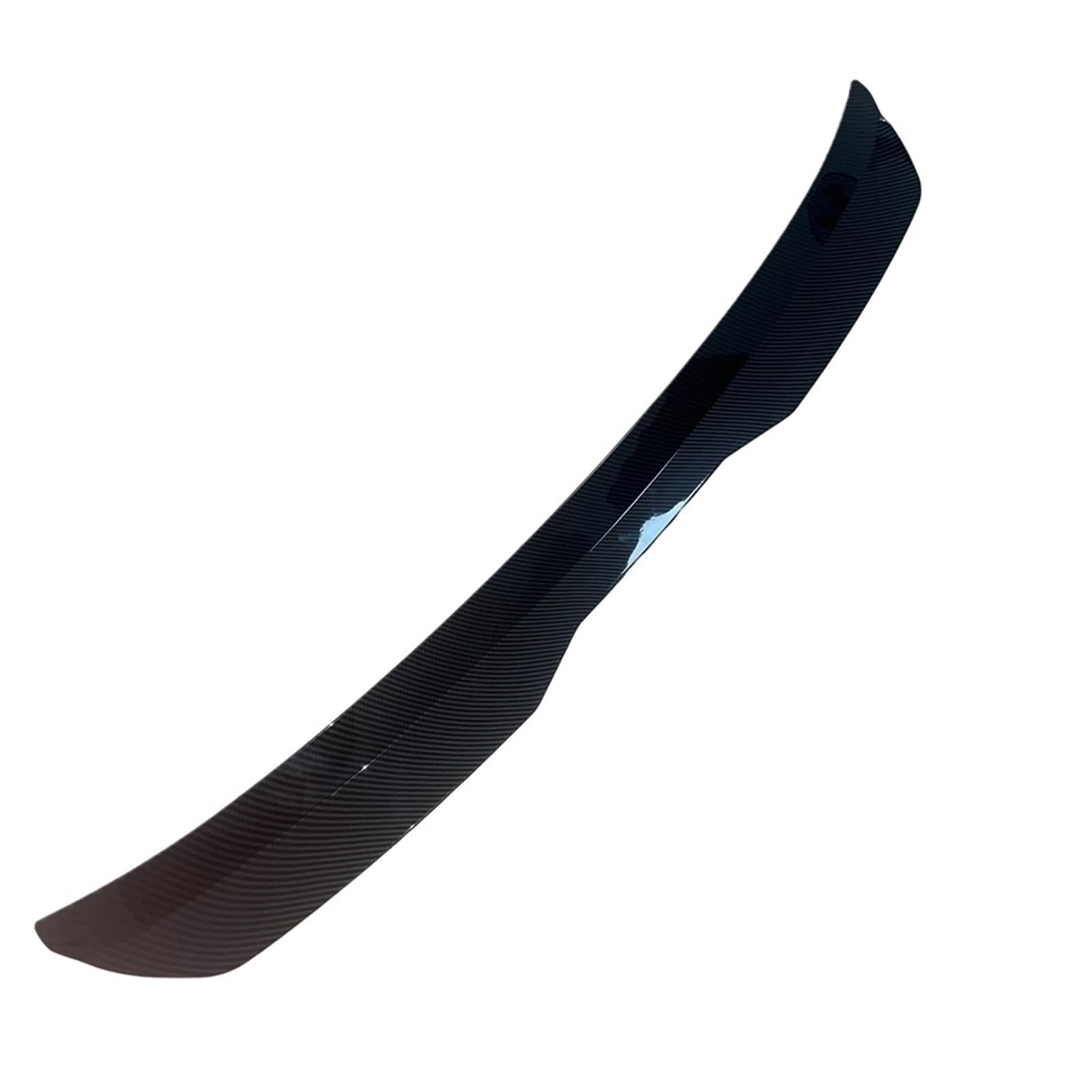 Kompatibel für VW Golf 7 MK7 7.5 GTI GTD GTE R TSI TDI 2013–2020 Heckspoiler im Maxton-Stil, ABS, schwarze Zierleiste, Kofferraumspoiler(7 7.5 R GTI GTD carbon fiber) von XWBTRQLK